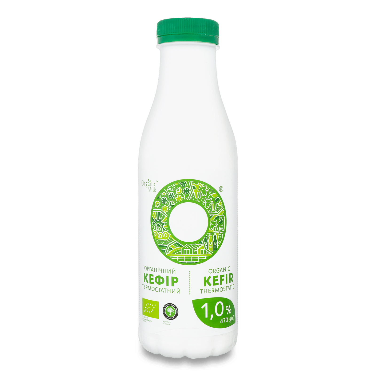Кефір Organic Milk термостатний органічний 1%  - 1