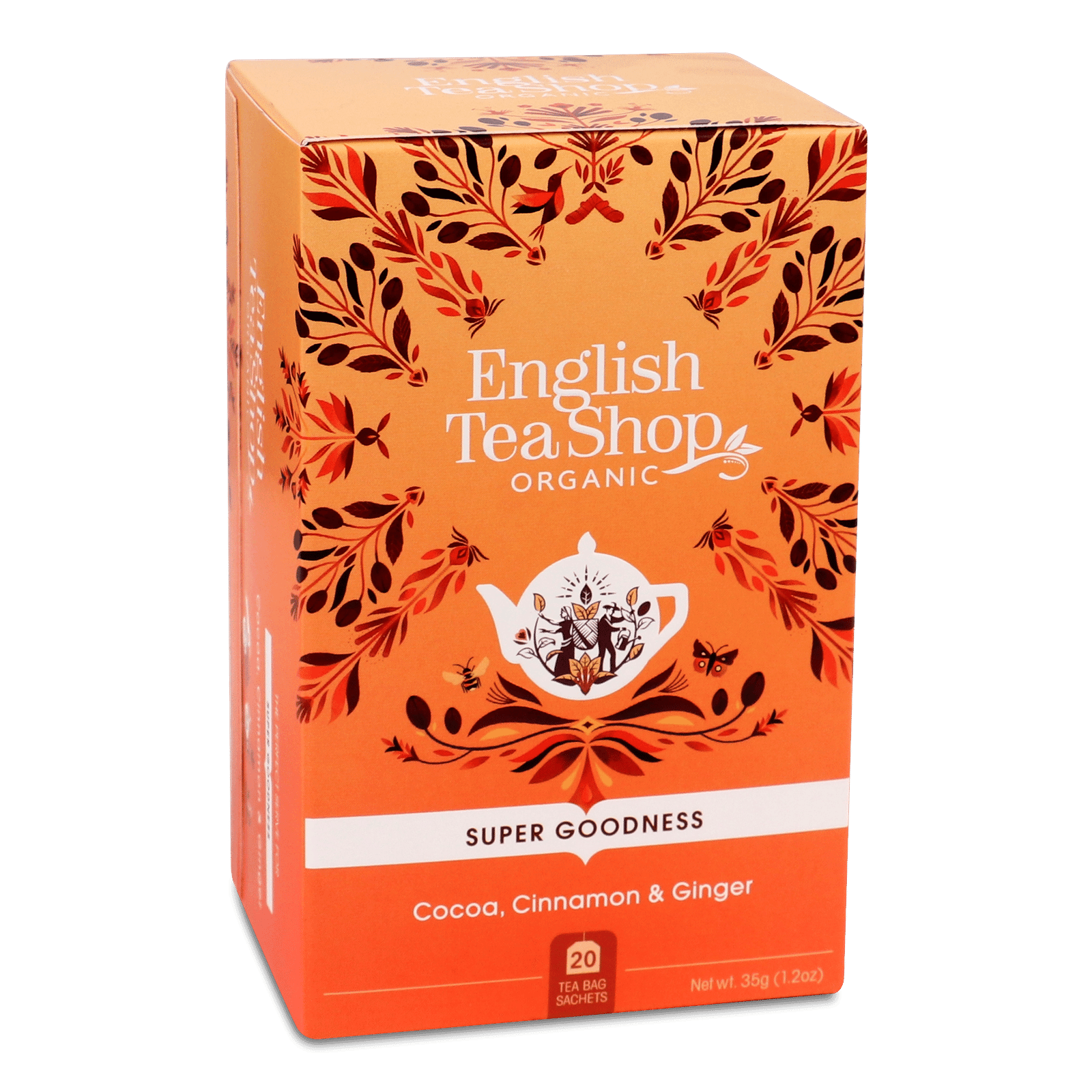 Суміш English Tea Shop какао-кориця-імбир органічна - 1
