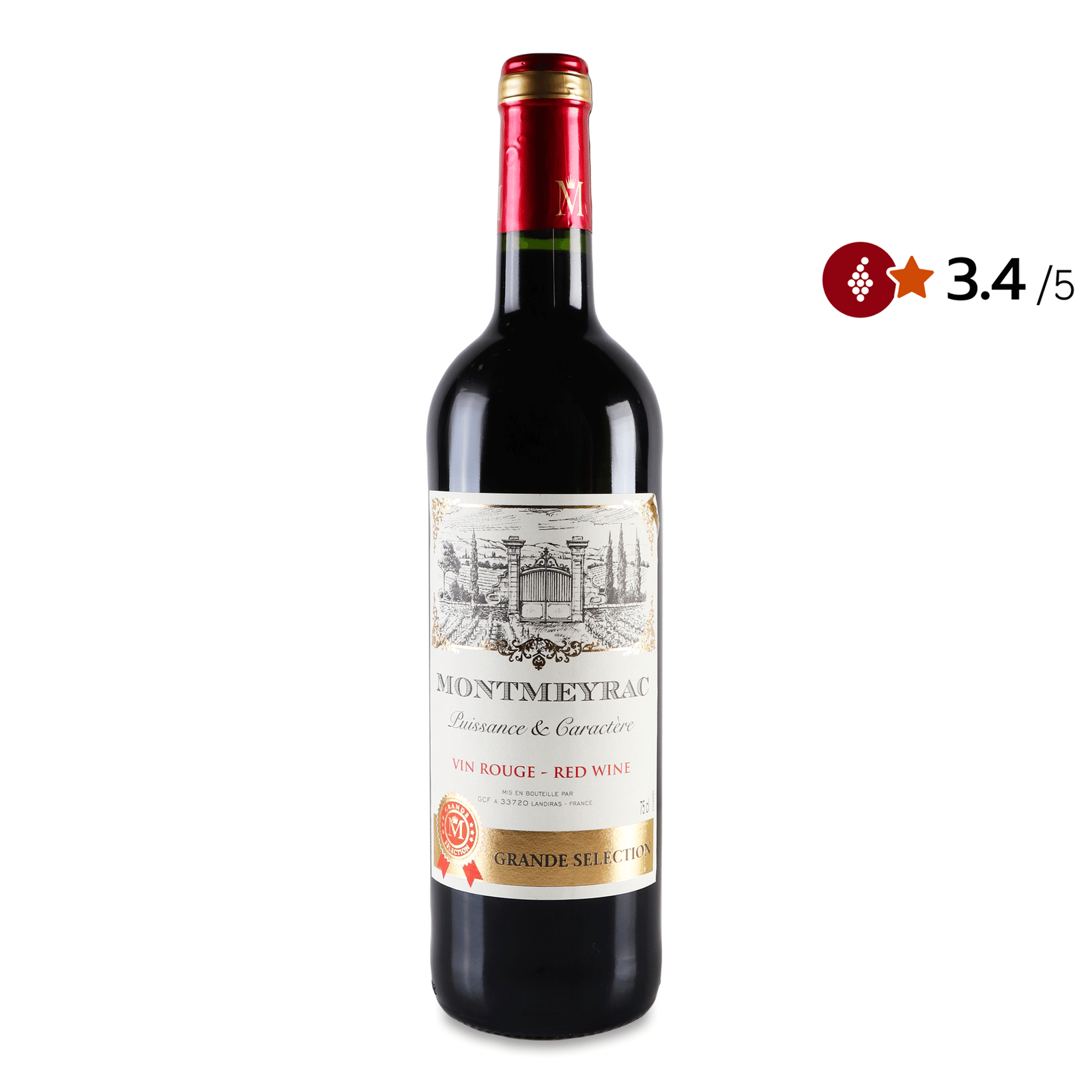Вино Montmeyrac Rouge Sec - 1