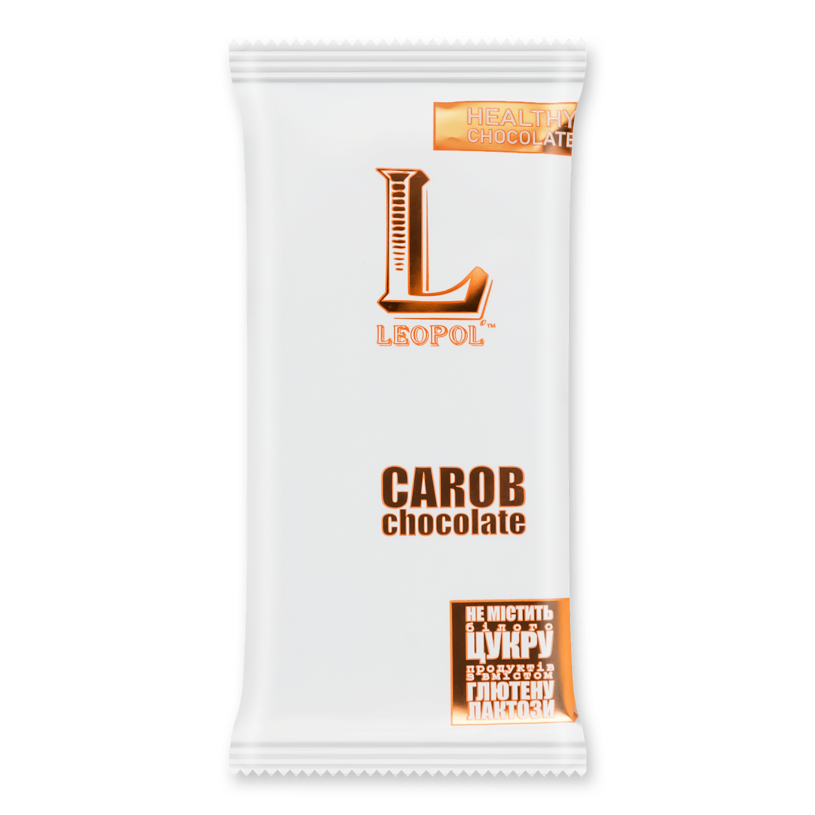Батончик шоколадний ЛТ Leopol Кероб класичний без цукру - 1