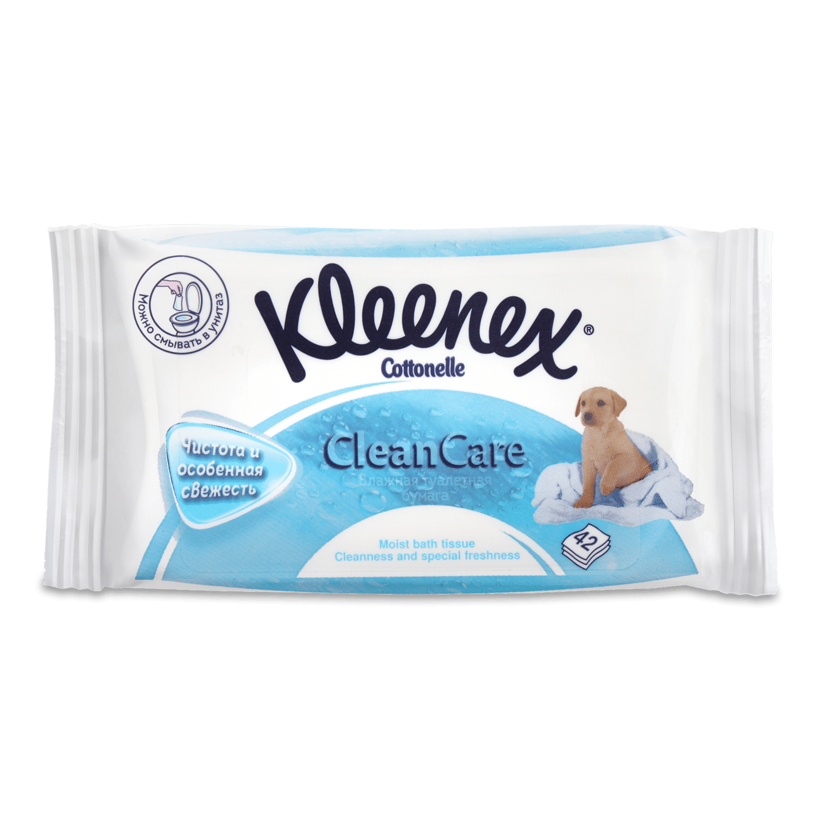 Папір туалетний Kleenex вологий, змінний блок - 1