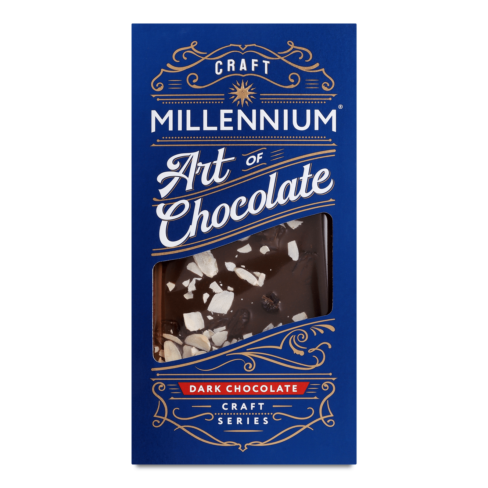 Шоколад чорний Millennium Craft Series мигдаль-журавлина - 1