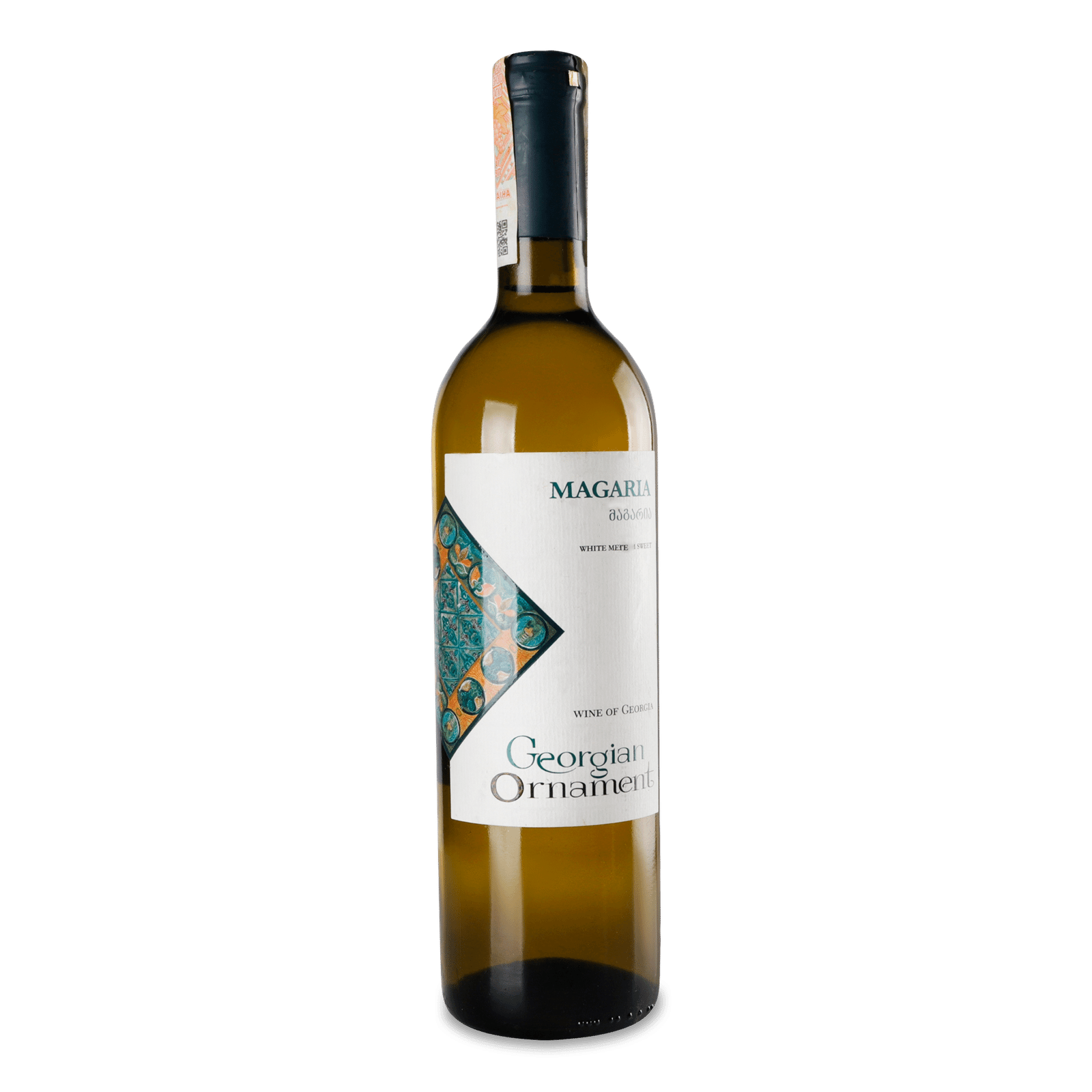 Вино Georgian Ornament Magaria White біле напівсолодке - 1