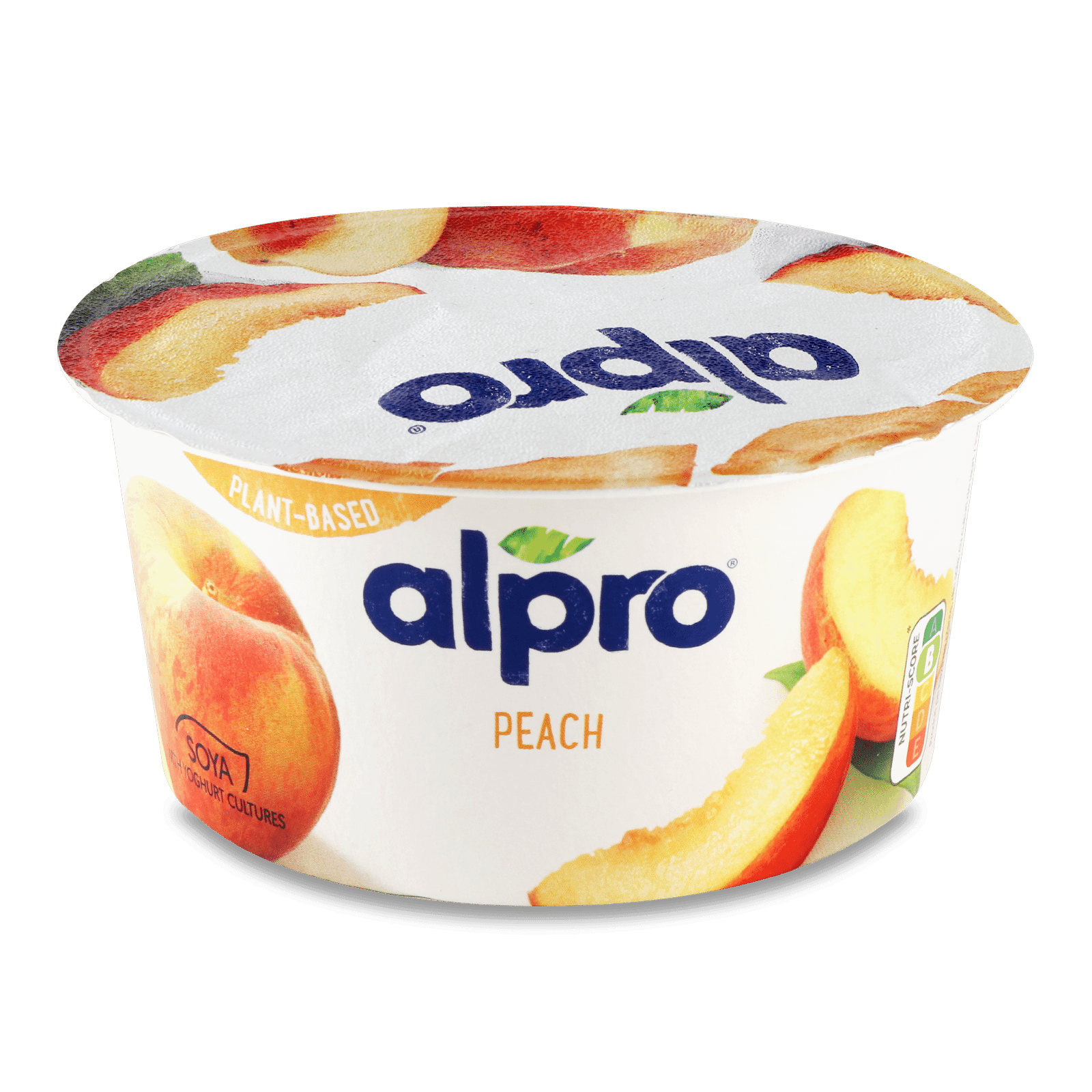Десерт Alpro соєвий ферментований з персиком - 1