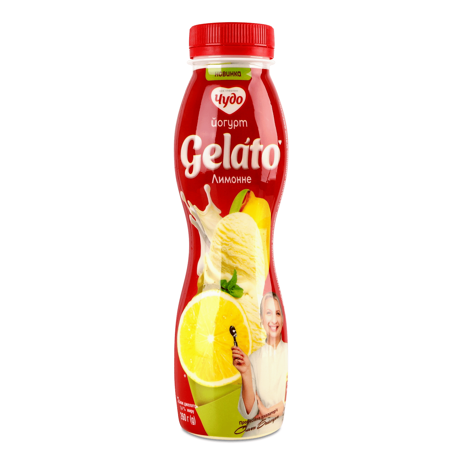 Йогурт Чудо Gelato Лимонне 1,4% пл - 1