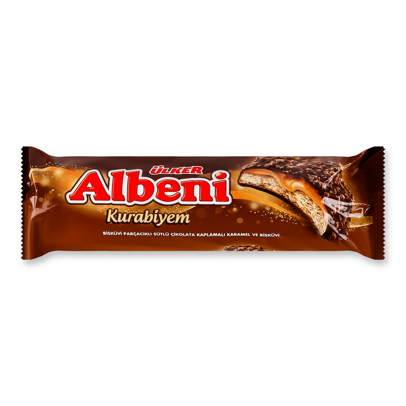 Печиво Ulker Albeni з карамеллю у молочному шоколаді - 1