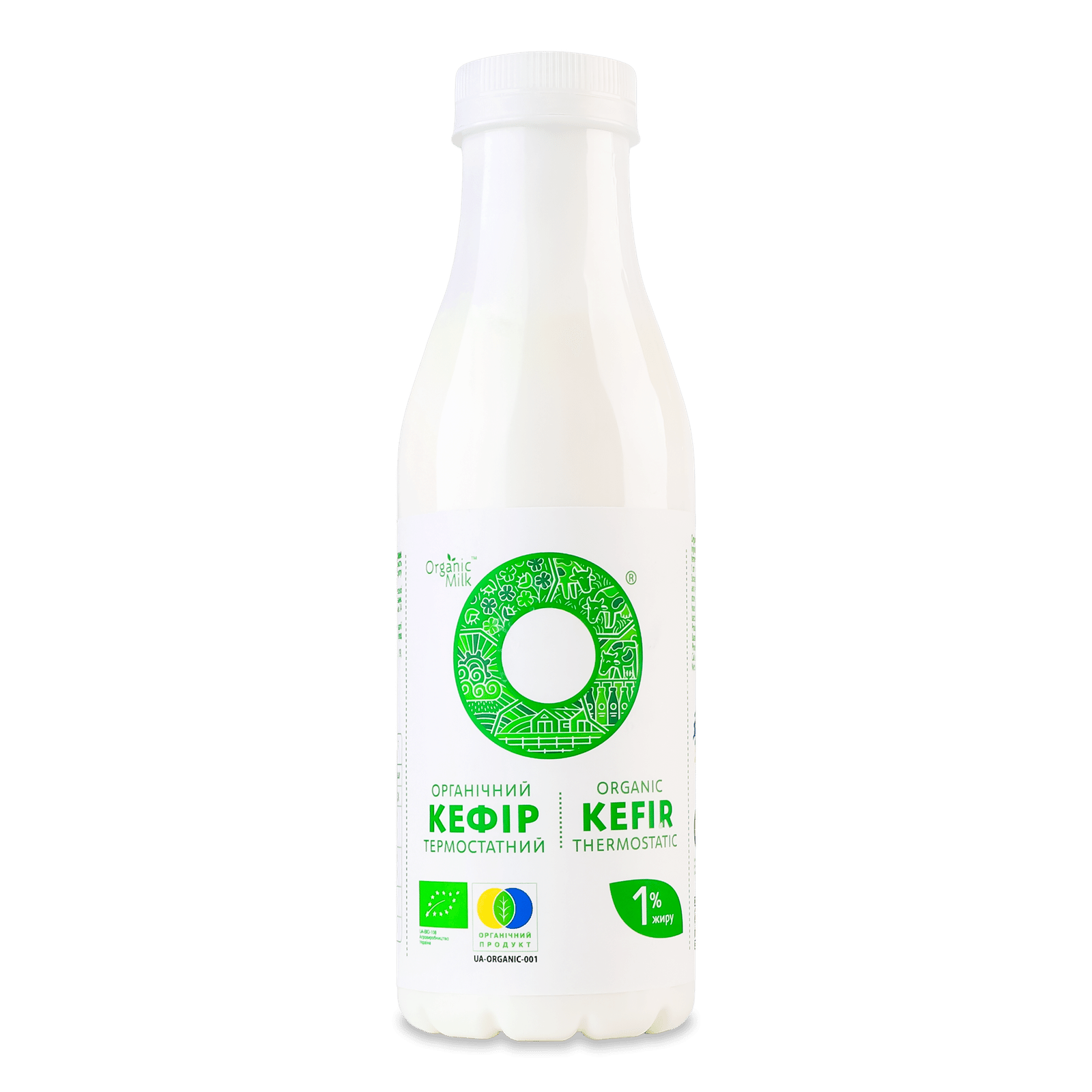 Кефір Organic Milk термостатний органічний 1% пл - 1