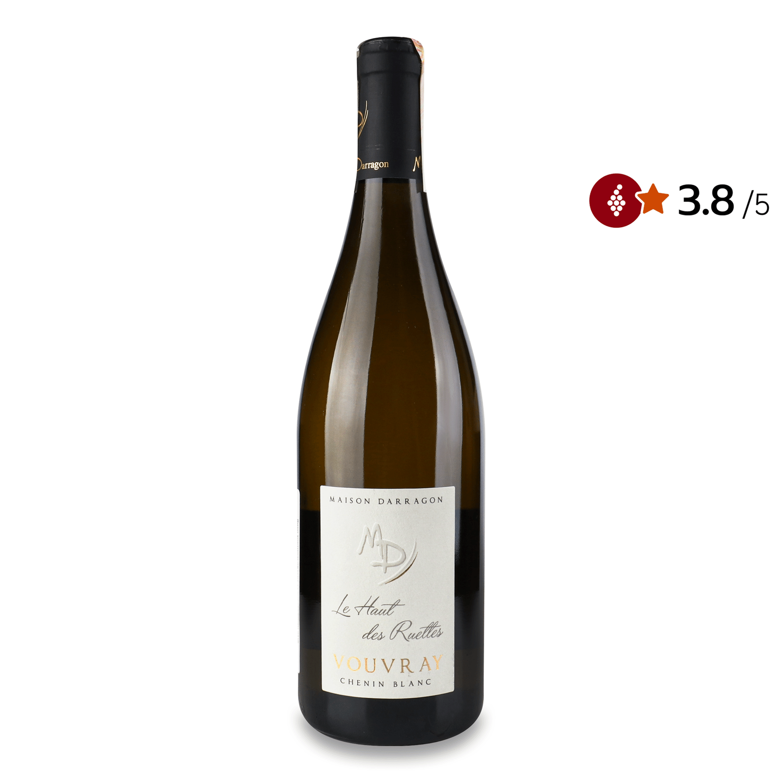 Вино Maison Darragon Vouvray Le Haut de Ruettes 2018 - 1