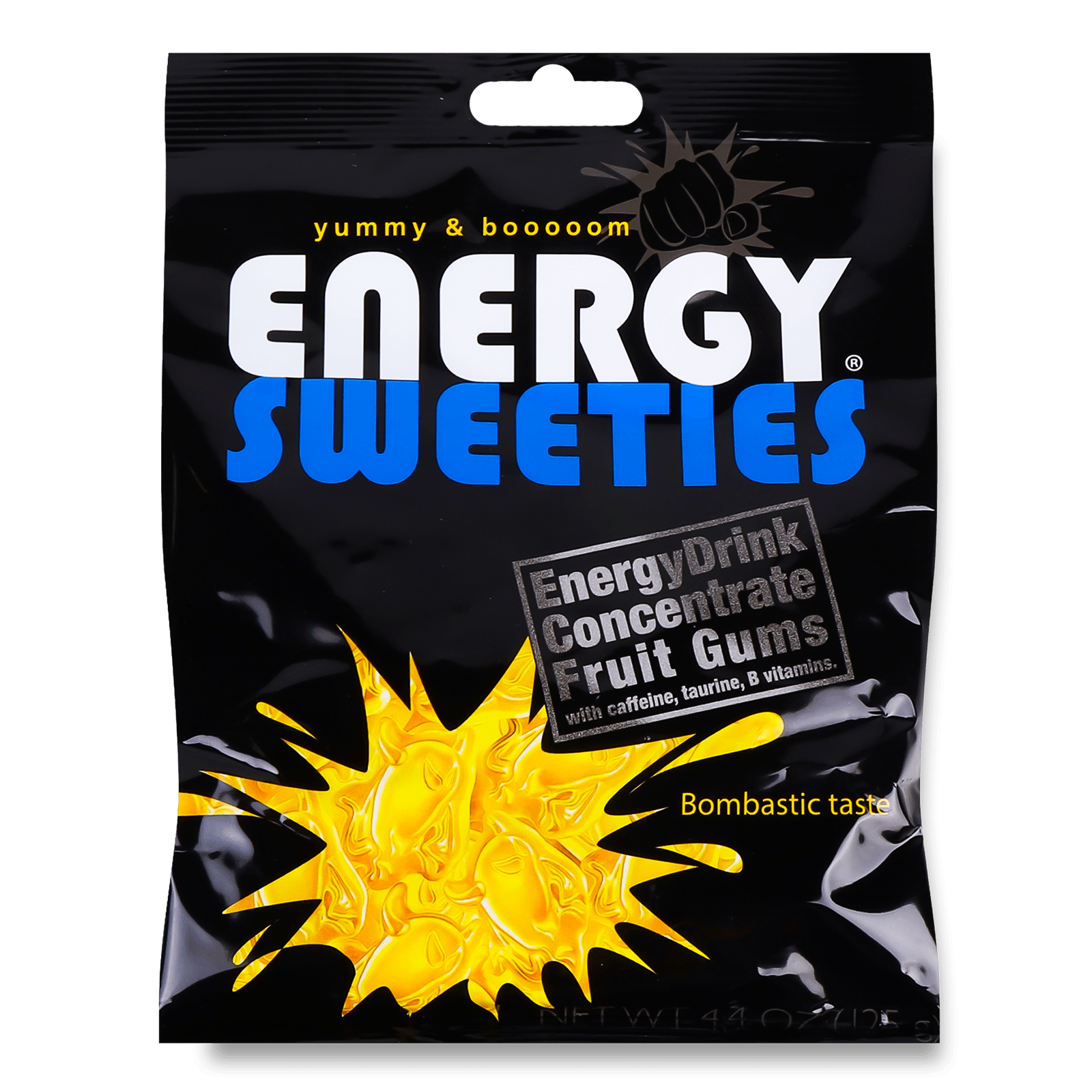 Цукерки EnergySweeties з енергетиком жовті - 1