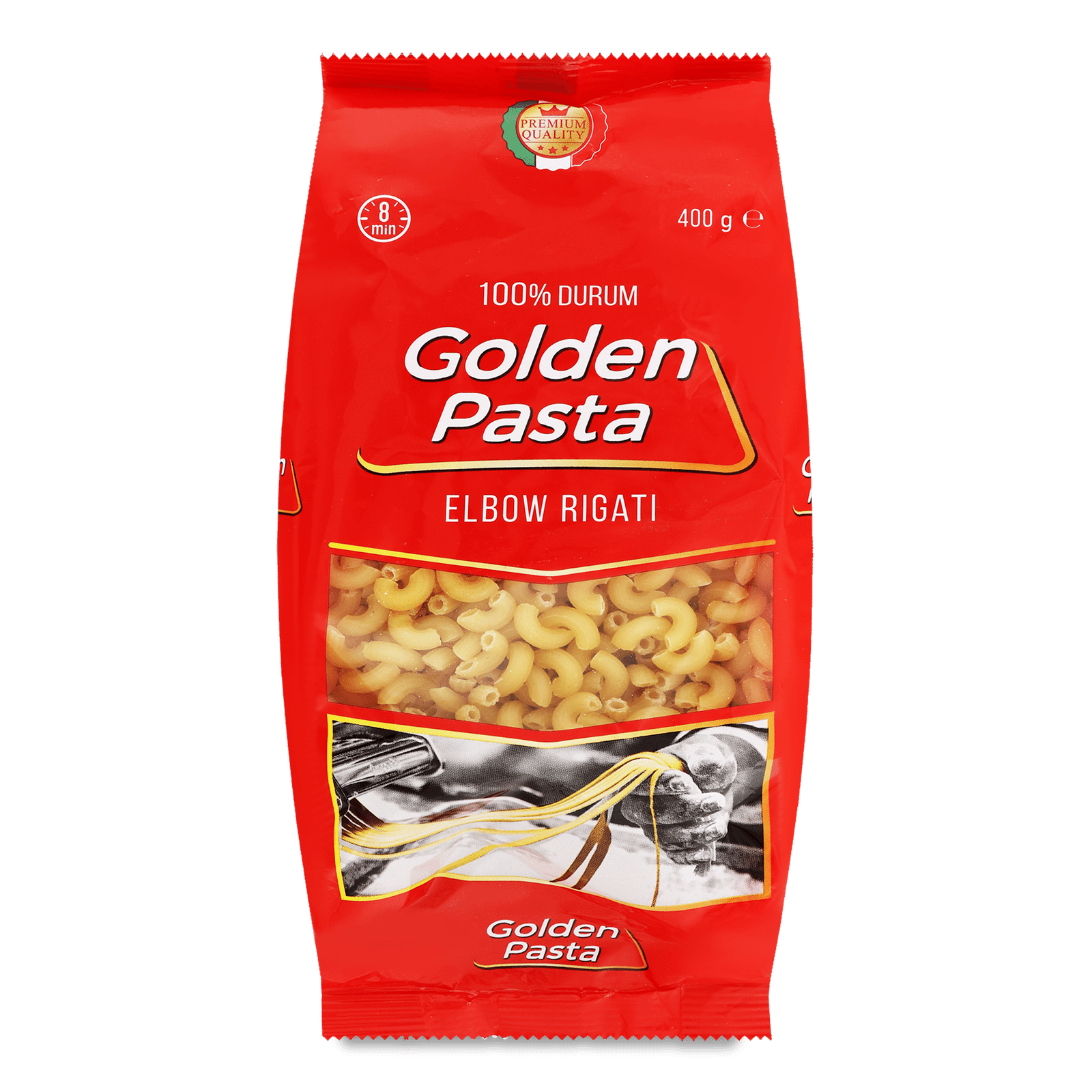 Вироби макаронні Golden Pasta «Ріжки» маленькі - 1