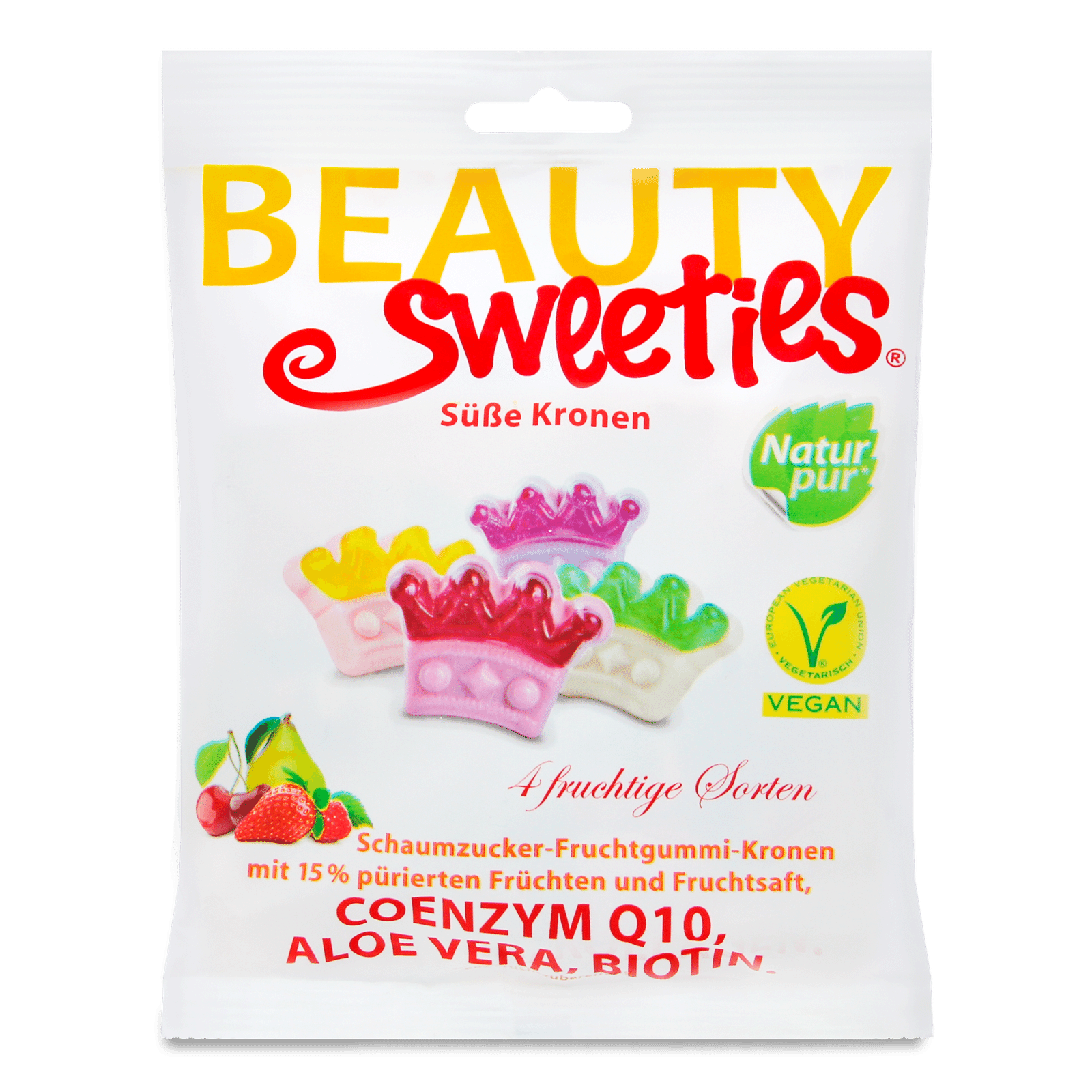 Цукерки Beauty Sweeties Корони асорті желейні - 1
