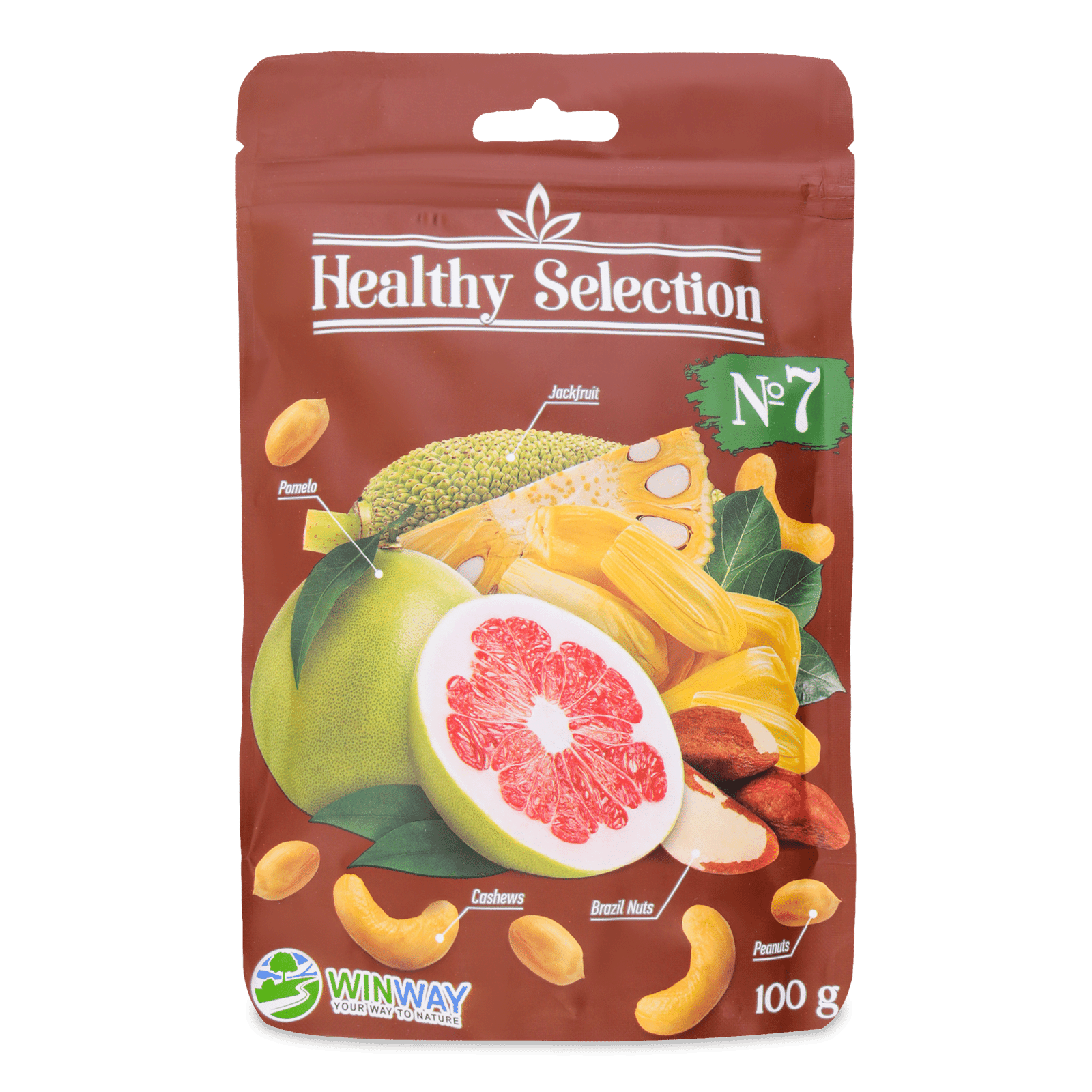 Суміш Winway HealSel горіхів та фруктів №7 - 1