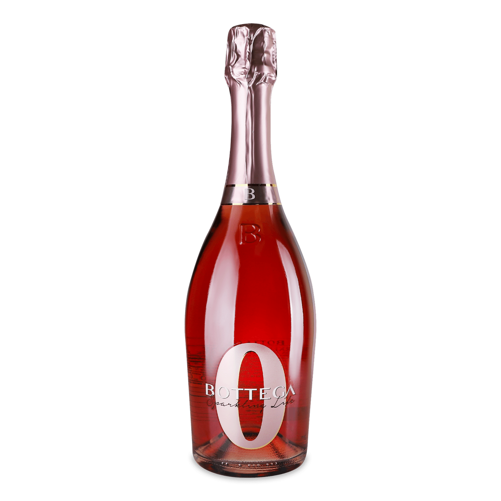 Вино ігристе Bottega Rose безалкогольне - 1