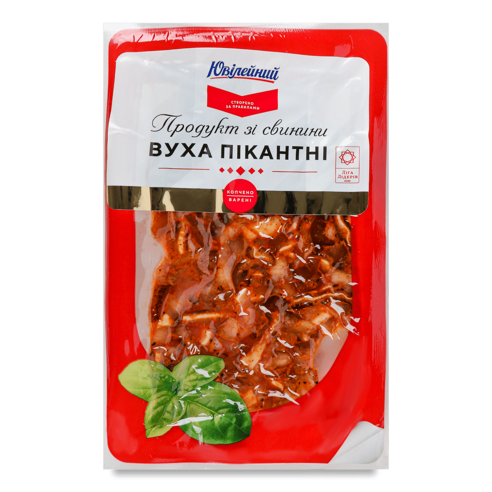 Продукт із свинини «Ювілейний» «Вуха пікантні» варено-копчені - 1