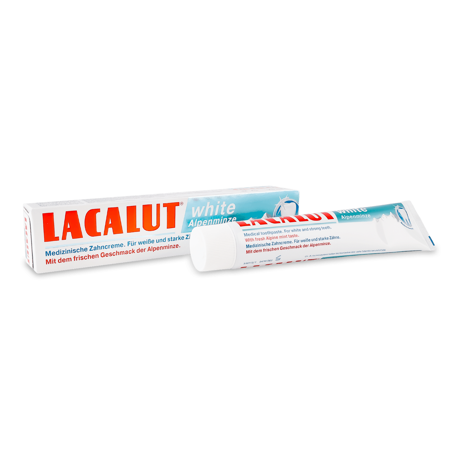 Паста зубна Lacalut White «Альпійська м'ята» - 1