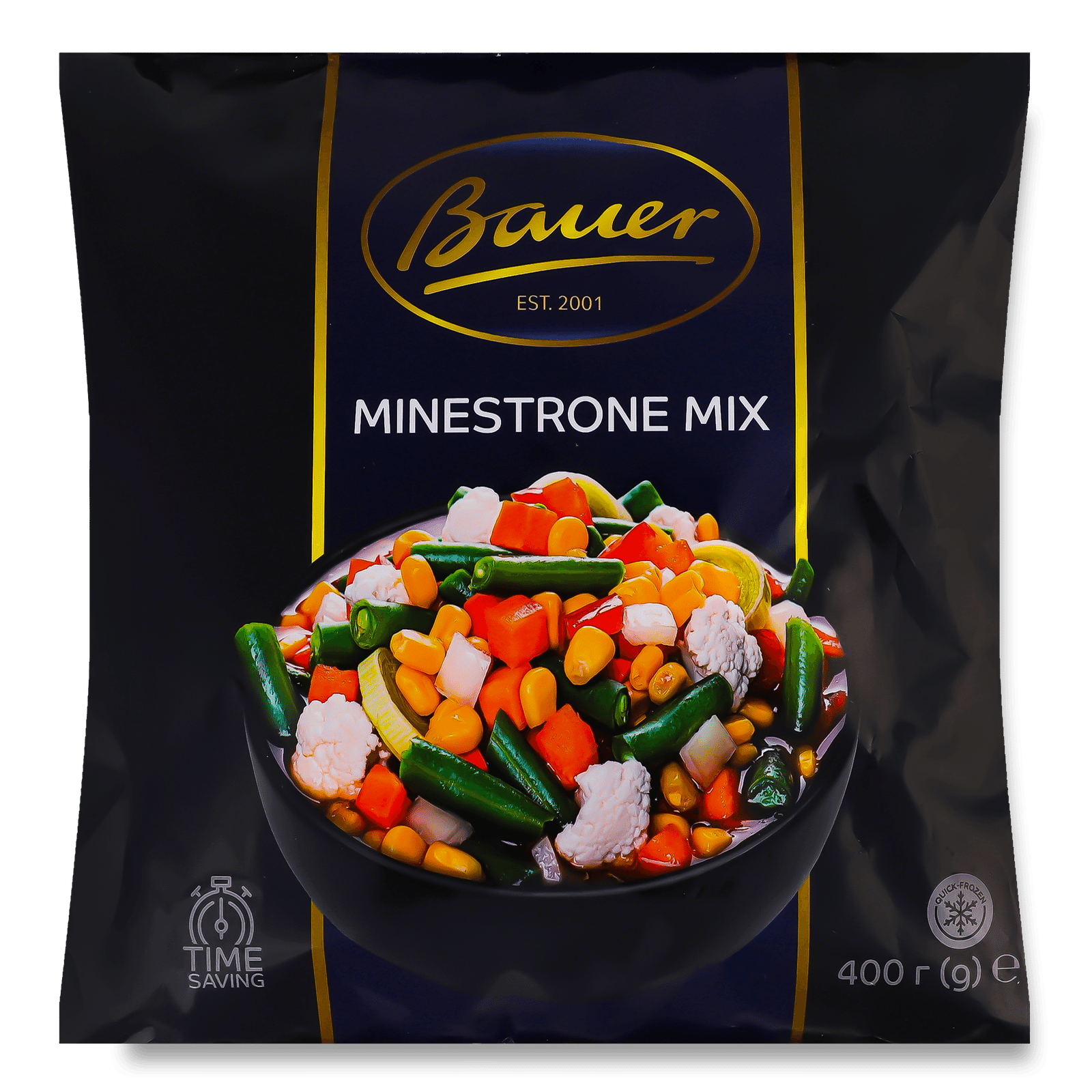 Суміш овочева Bauer Minestrone mix швидкозаморожена - 1