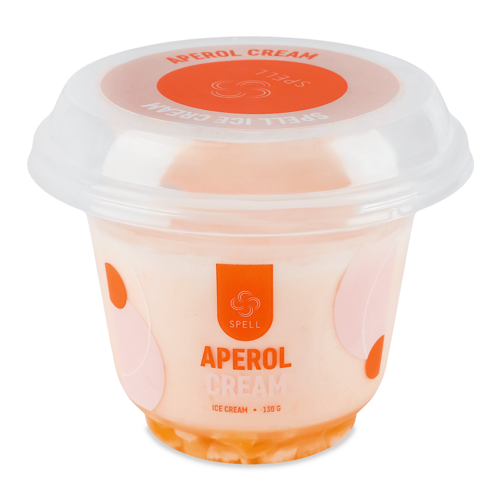Морозиво Spell Aperol Cream сорбет апельсин-цукати - 1
