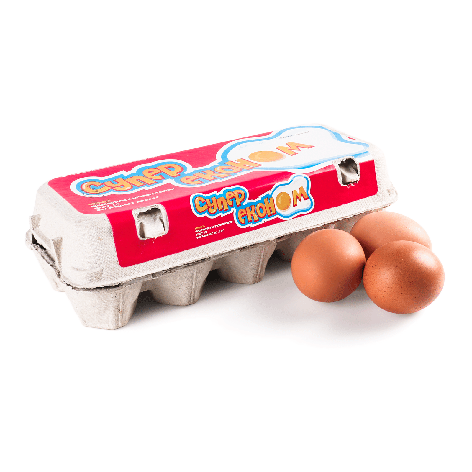 Яйця курячі Квочка Супер економ С1 - 1