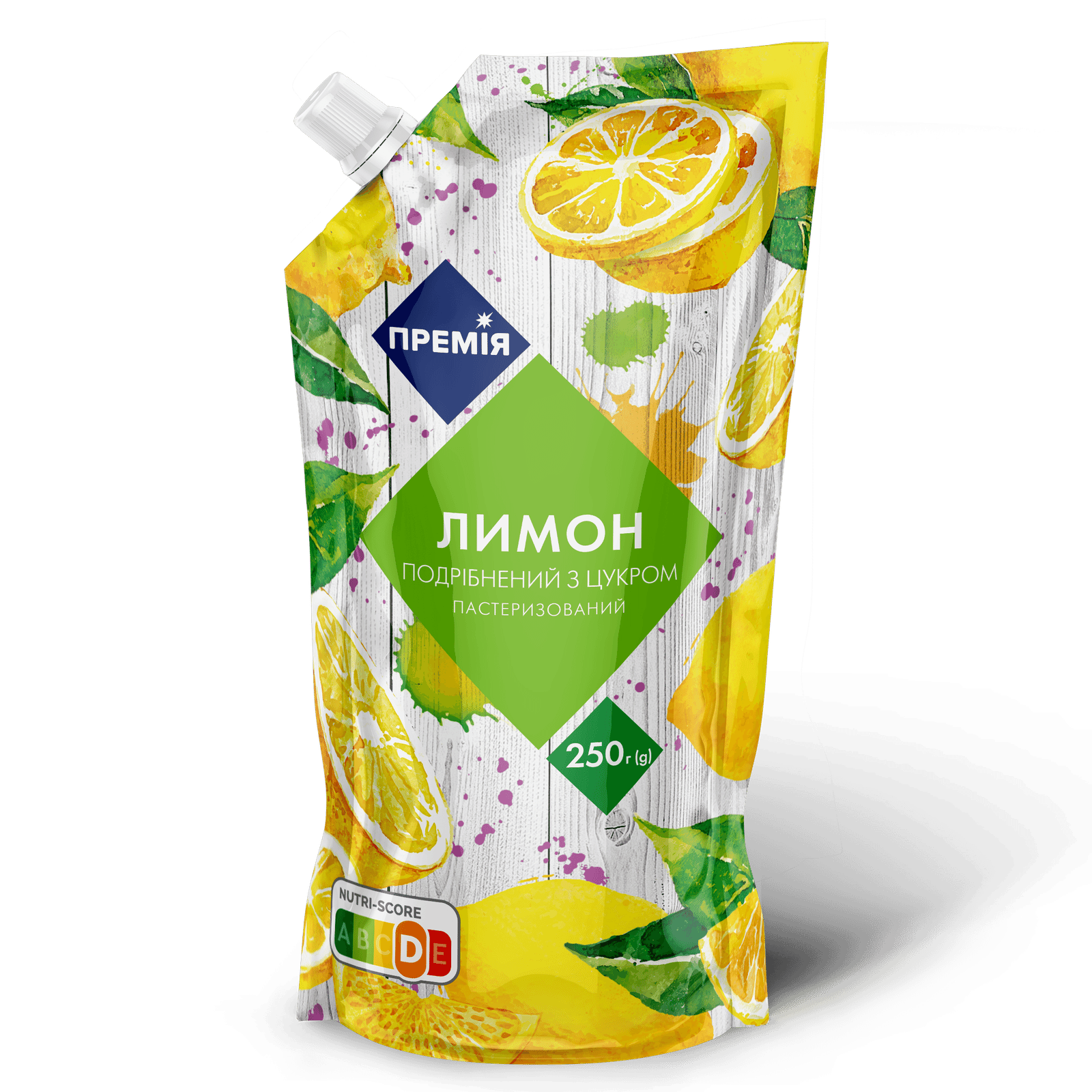 Лимон подрібнений з цукром «Премія»® пастеризований - 1