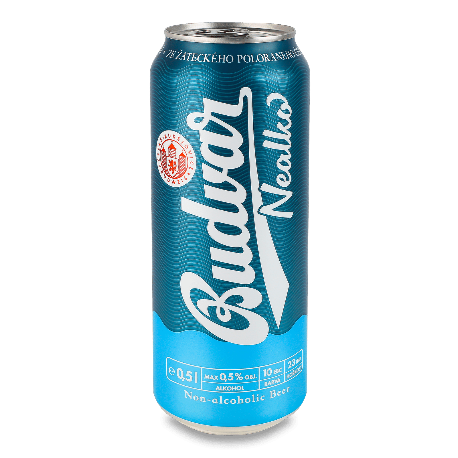 Пиво Budweiser Budvar Nealko світле безалкогольне з/б - 1