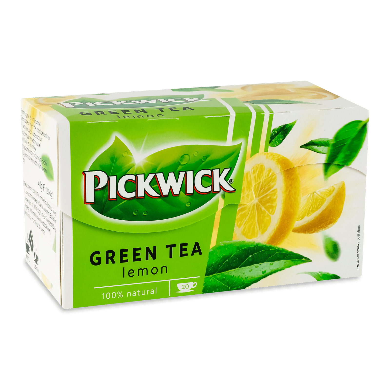 Чай зелений Pickwick з лемонграсом та цедрою лимона - 1