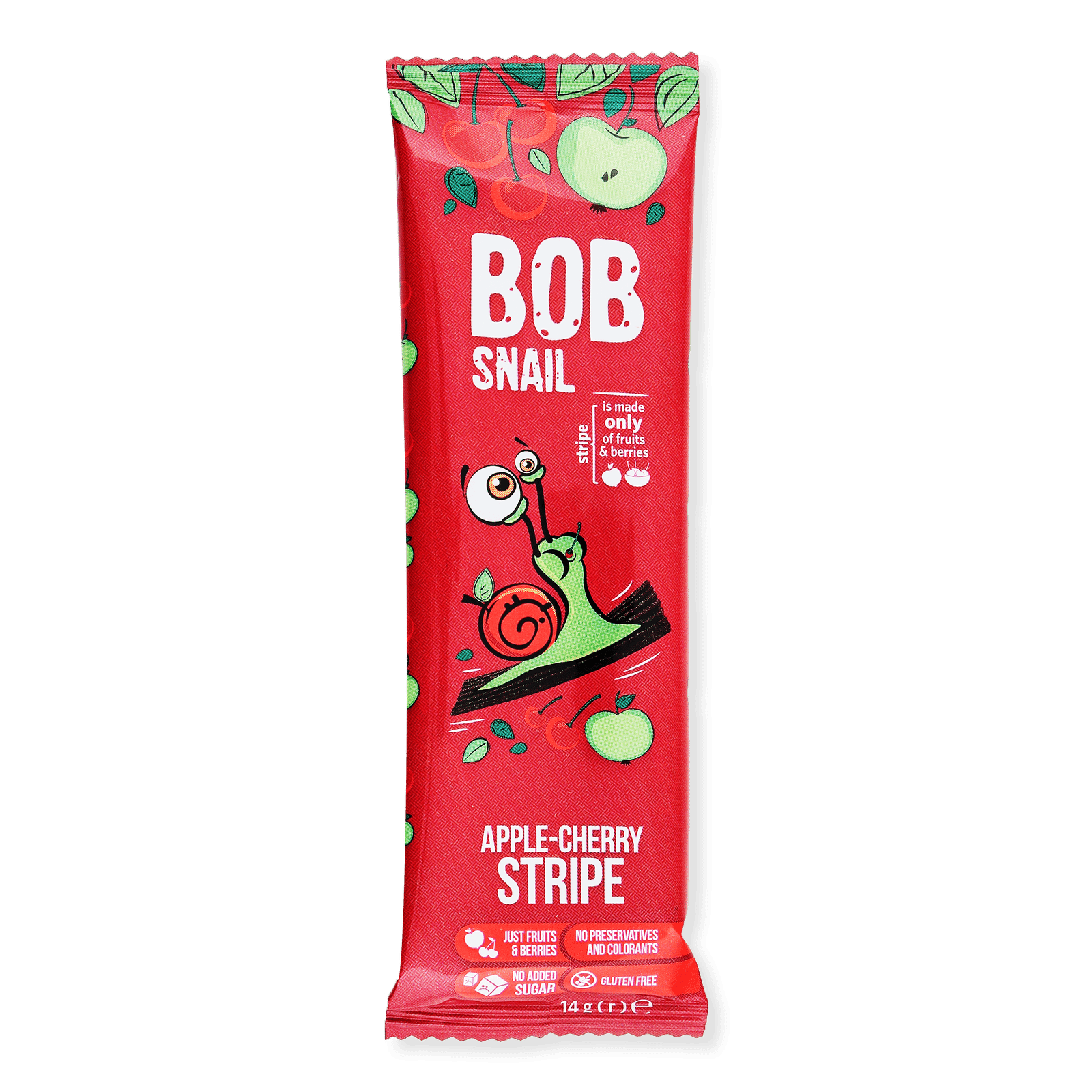Цукерка Bob Snail яблучно-вишнева - 1