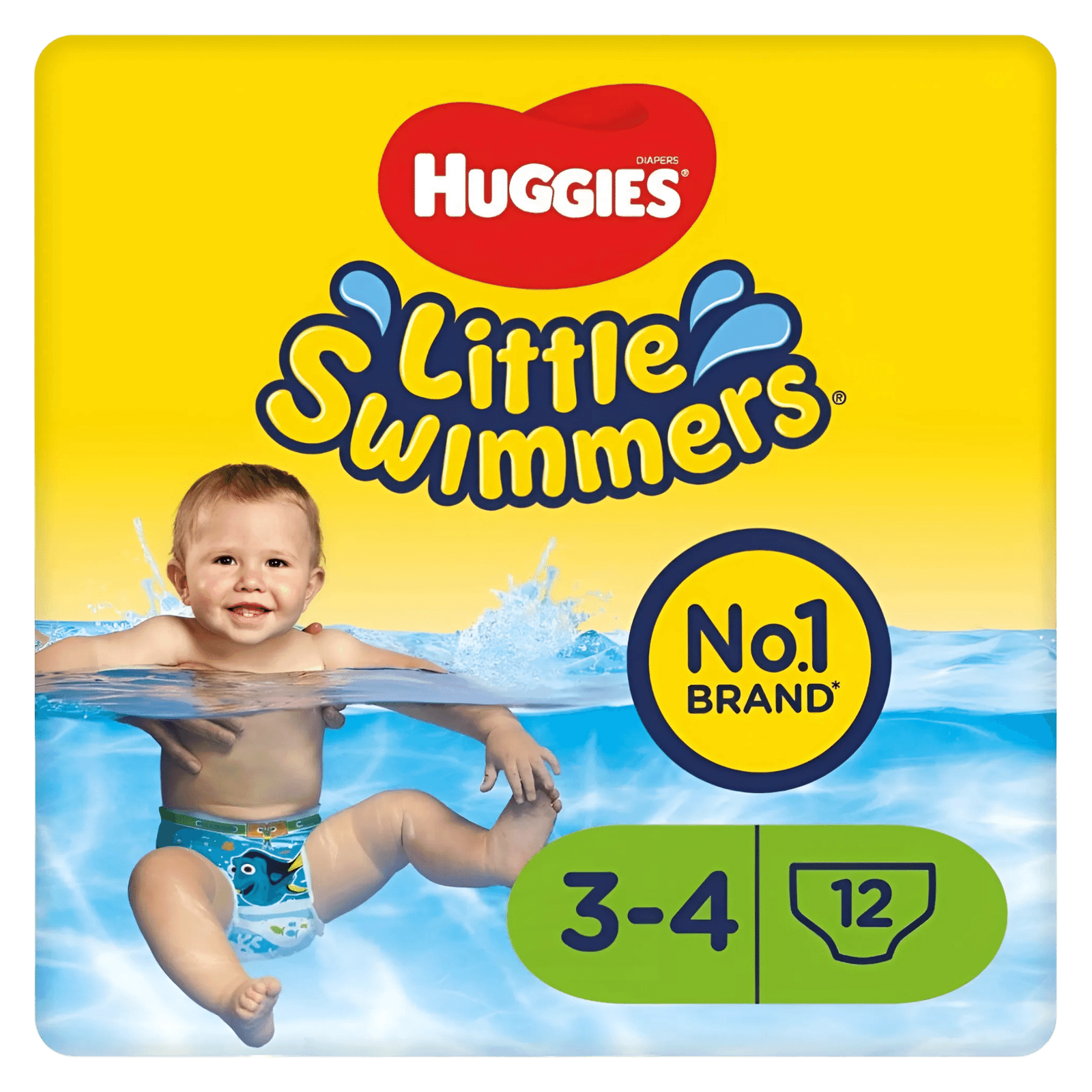 Підгузки Huggies Little Swimmers 3-4 (7-15 кг) - 1