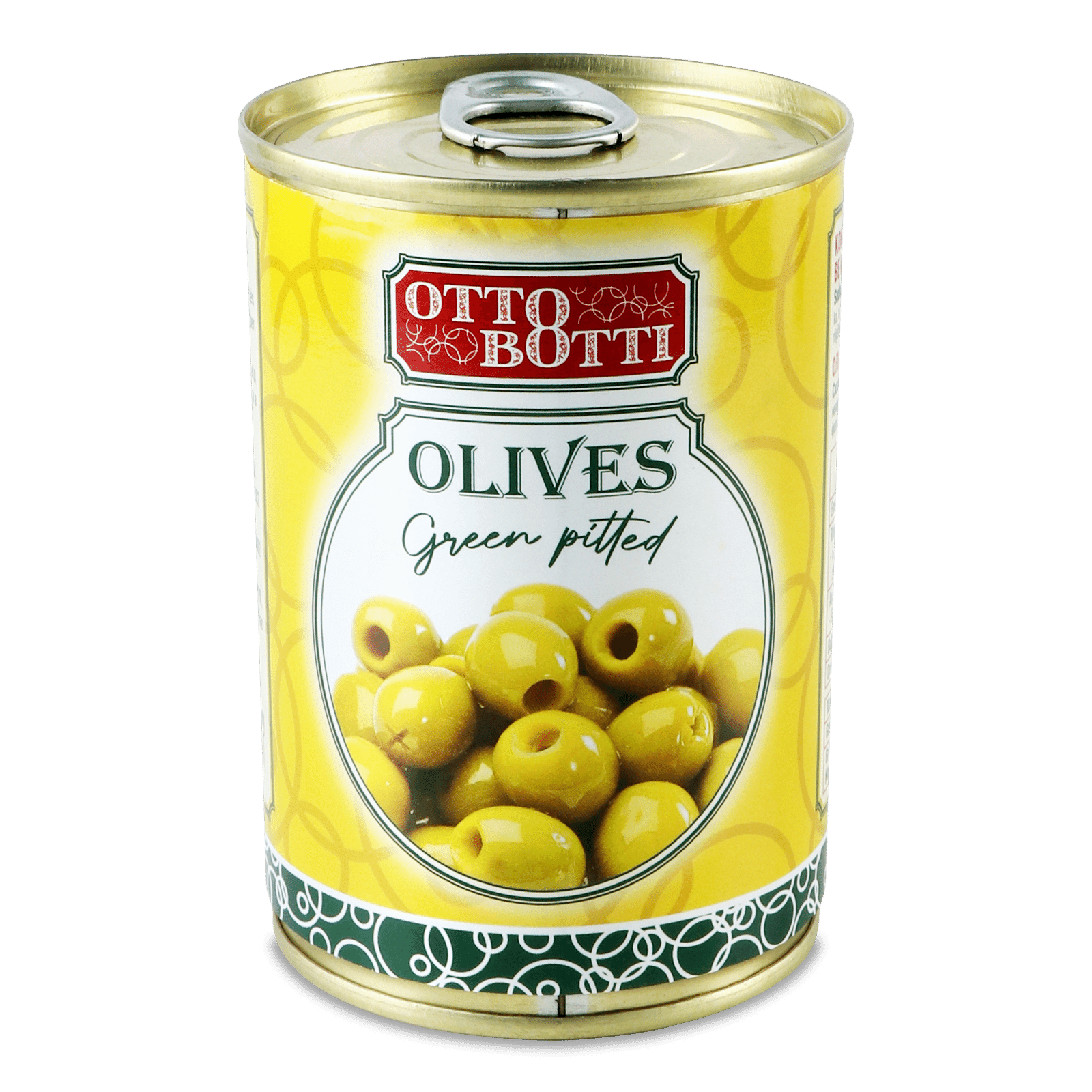 Оливки зелені Otto Botti без кісточок - 1