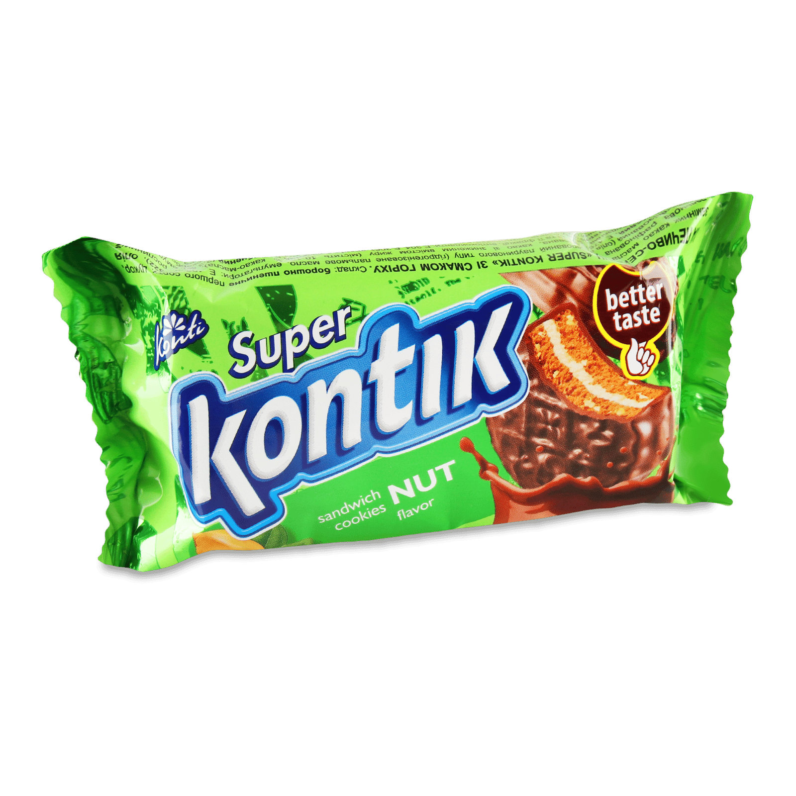 Печиво Konti Super Kontik зі смаком горіху - 1