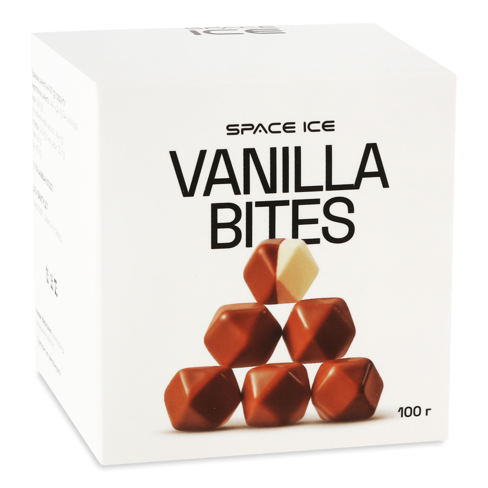 Десерт Space Ice Bites Vanilla заморожений - 1