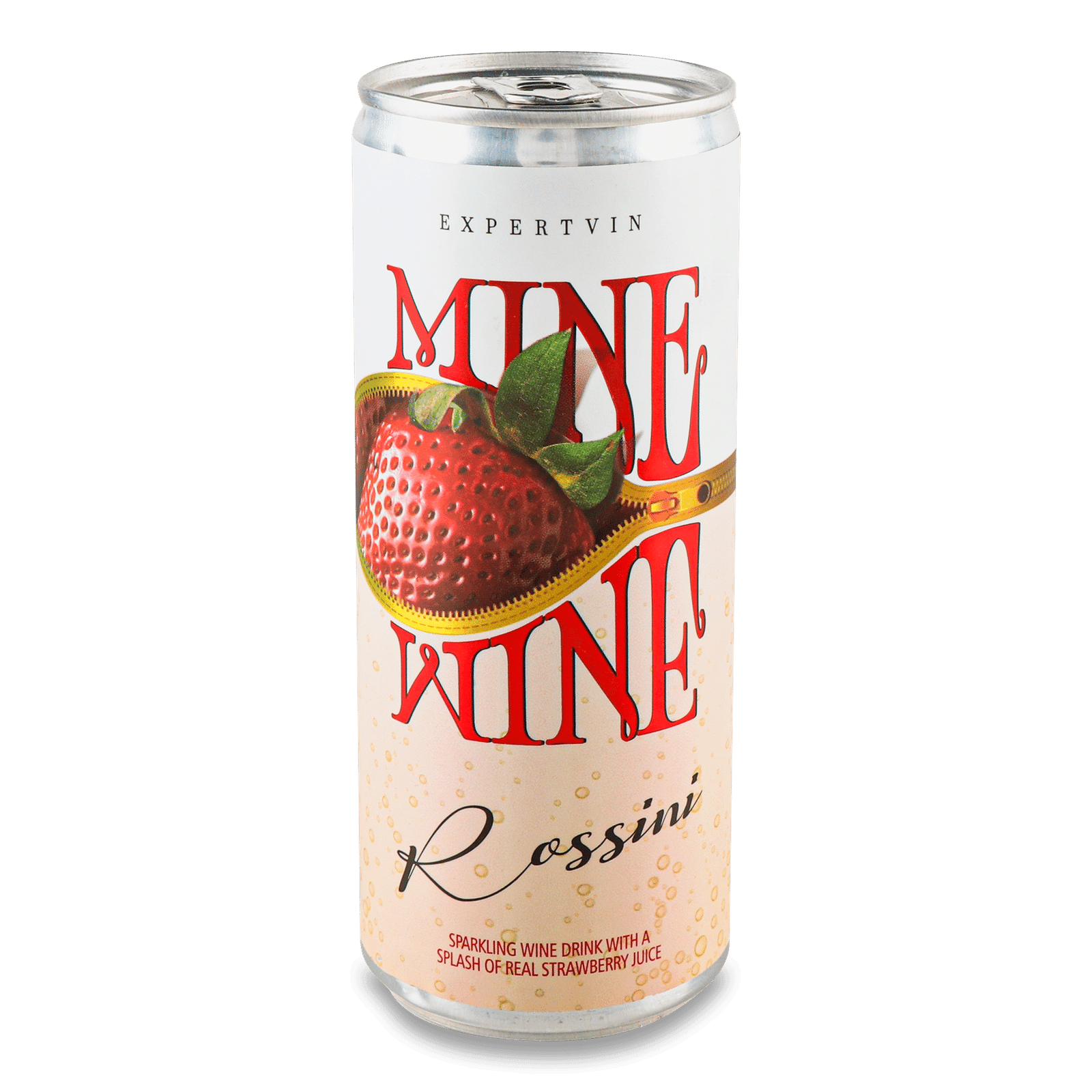 Напій винний Mine Wine Rossini з/б - 1