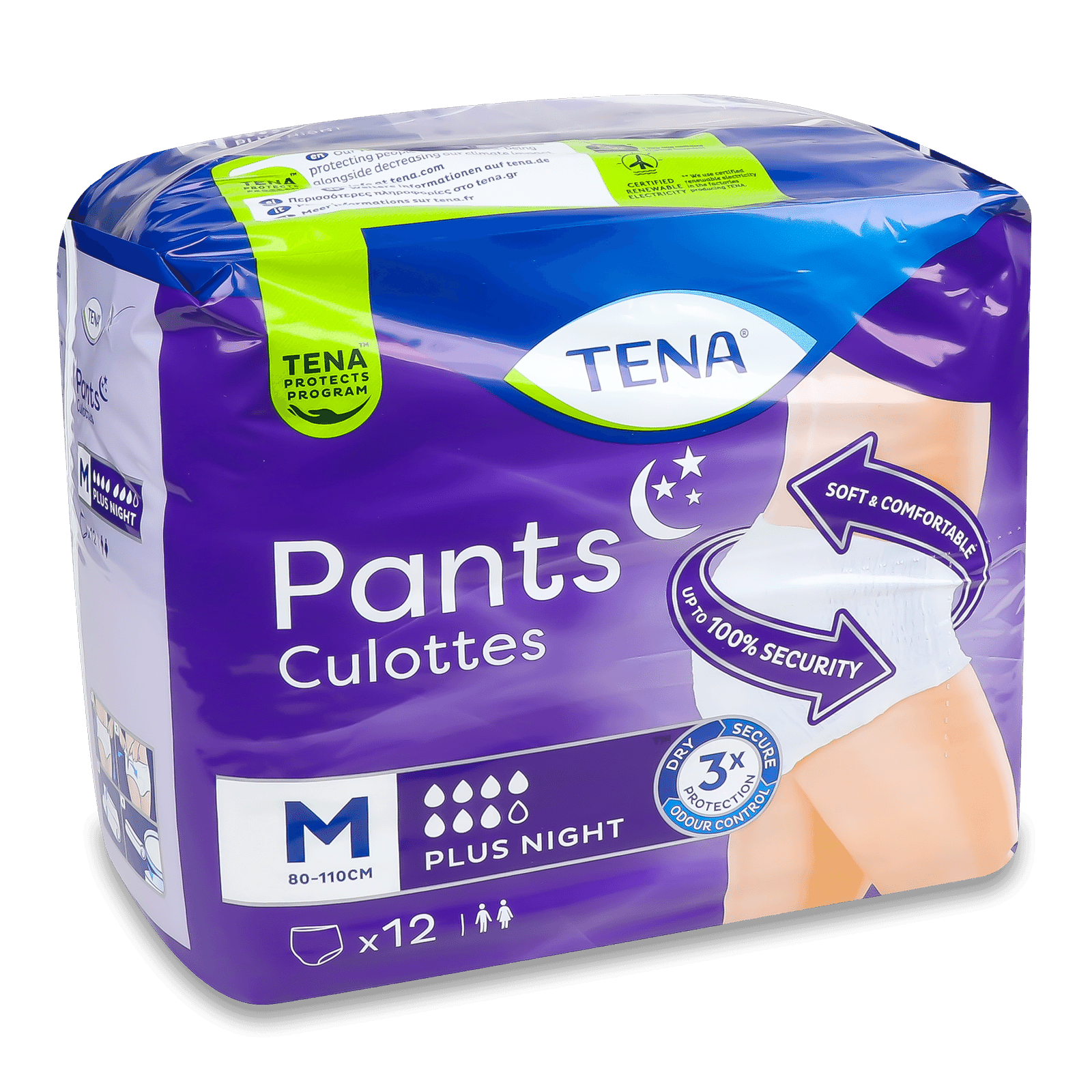 Підгузки для дорослих Tena Pants Plus Night Medium - 1