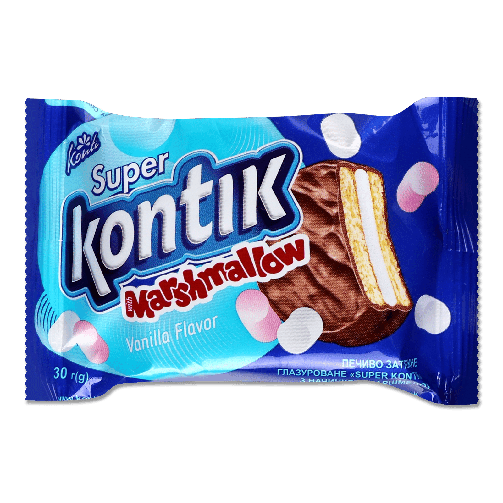 Печиво Konti Super Kontik з начинкою маршмелоу - 1