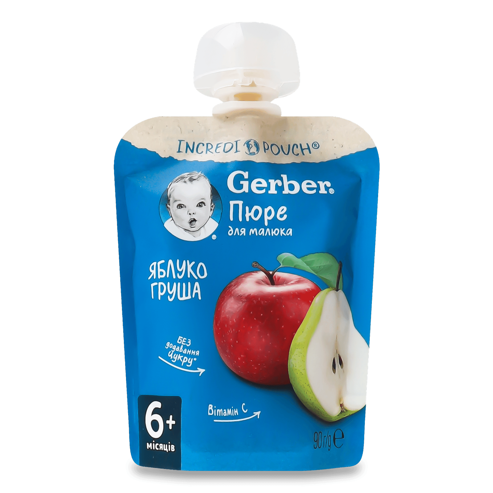 Пюре Gerber яблуко-груша - 1