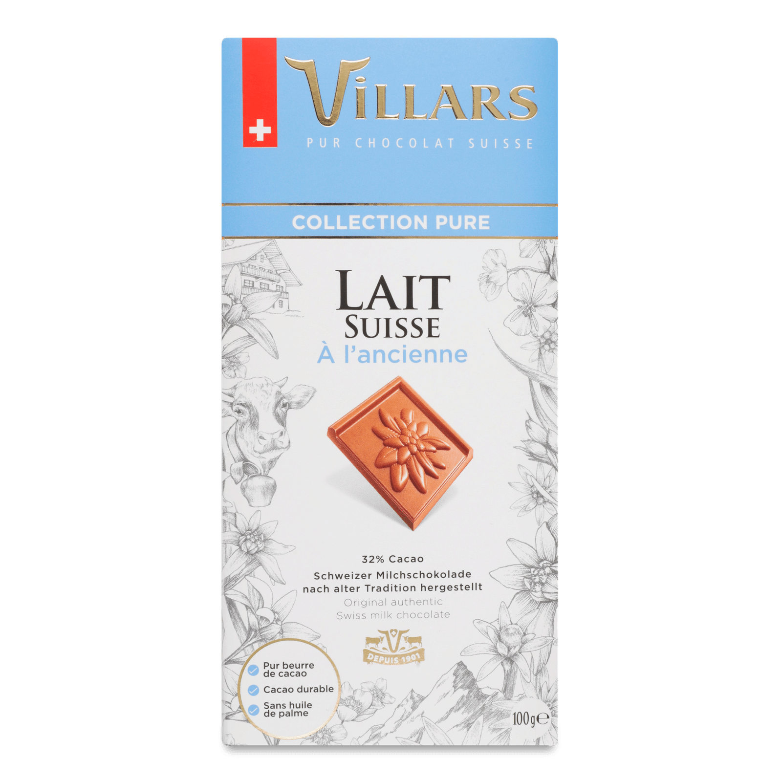 Шоколад молочний Villars - 1
