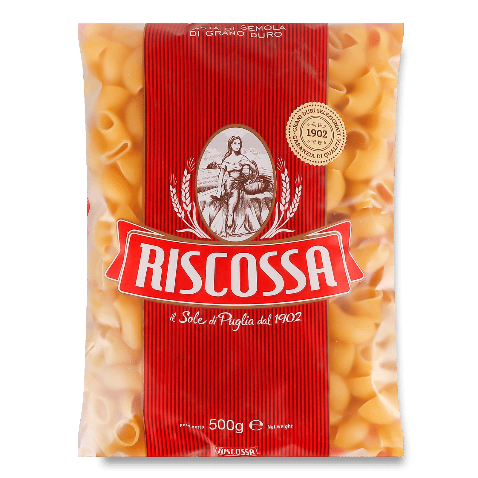 Макаронні вироби  Riscossa «Гоміті» ріжки №34 - 1