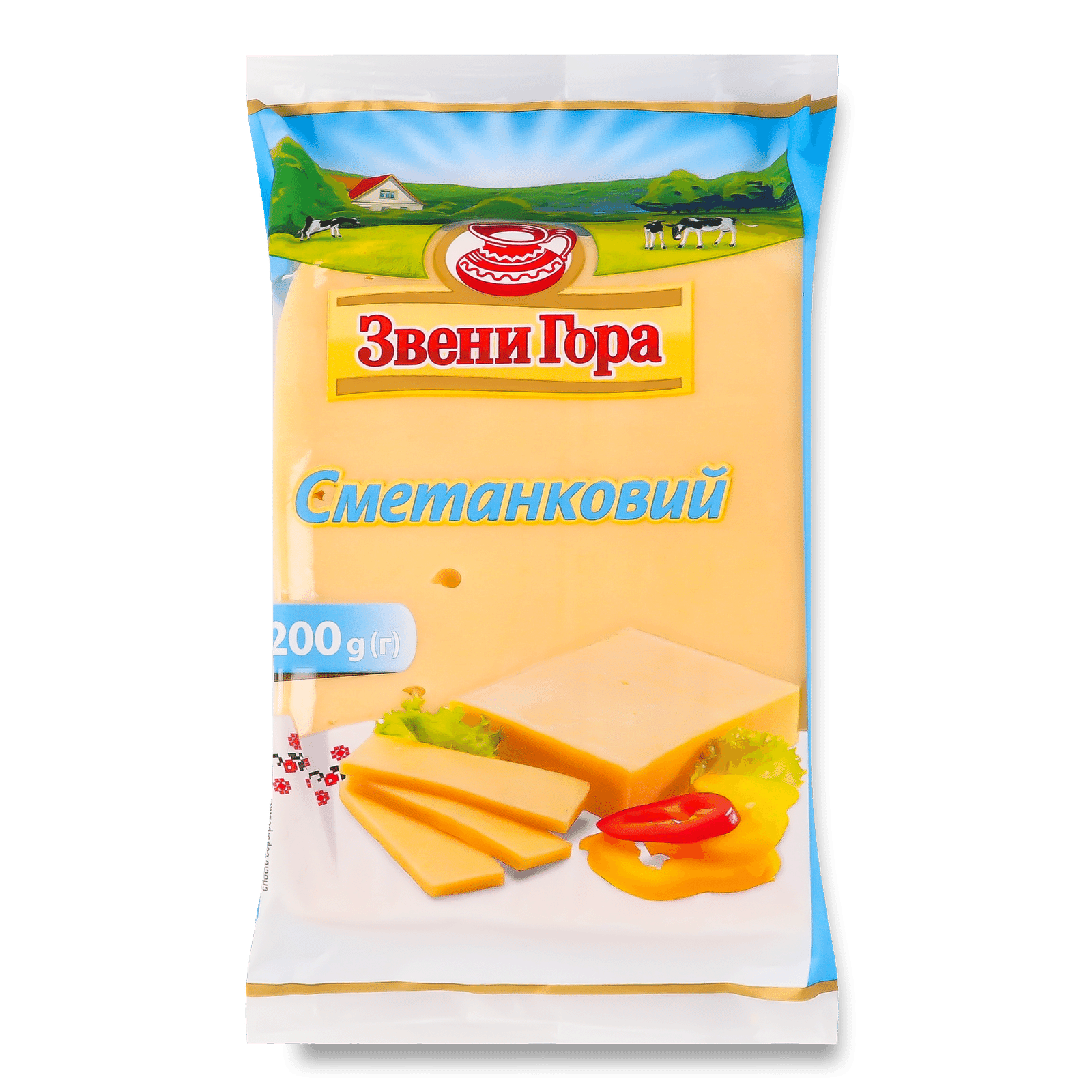 Сир «Звени Гора» «Сметанковий» 50% - 1