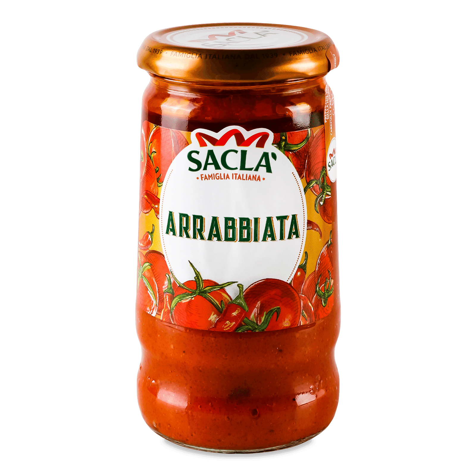 Соус Sacla' Арраб’ята томатний з перцем чилі - 1