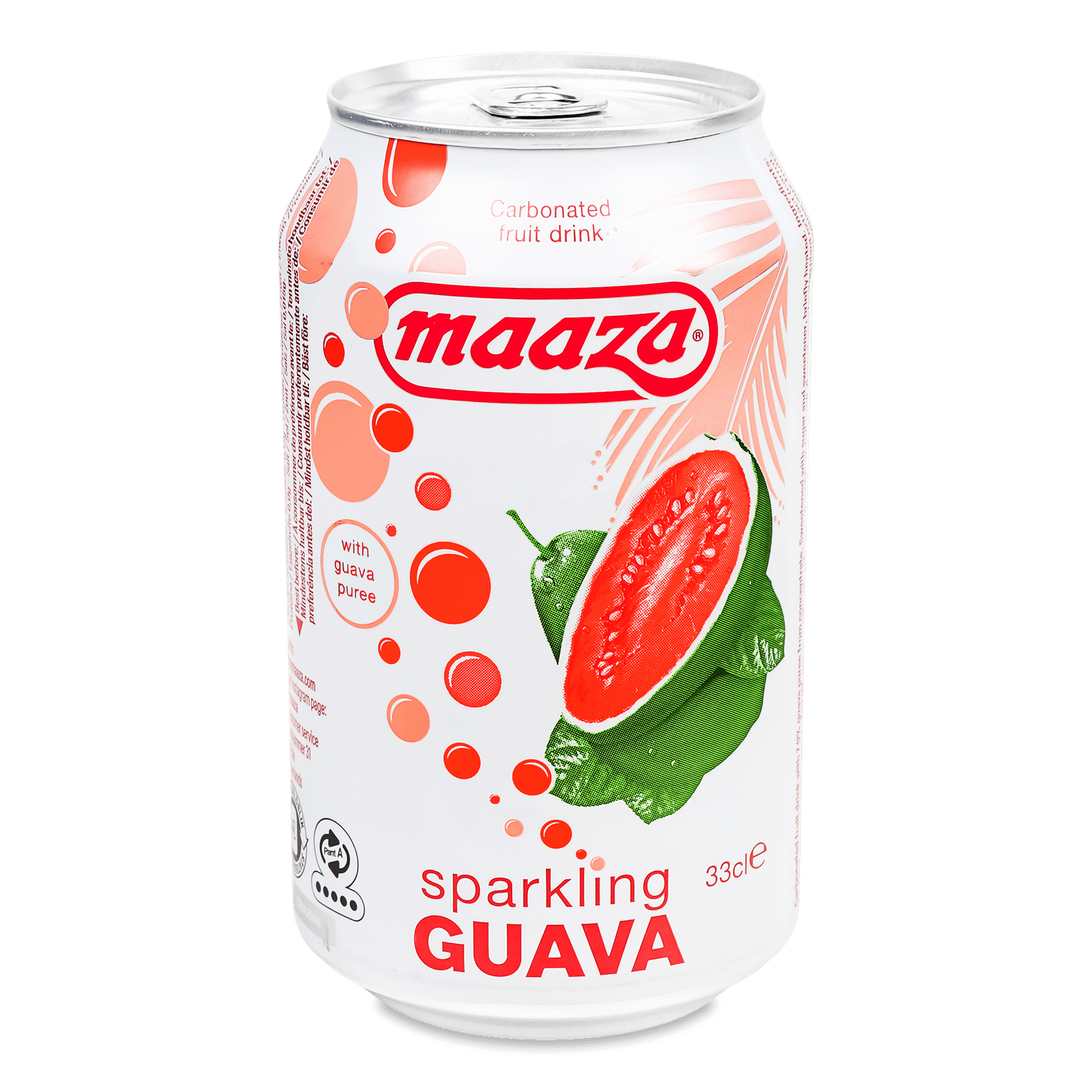 Напій соковий Maaza «Гуава» газований з/б - 1