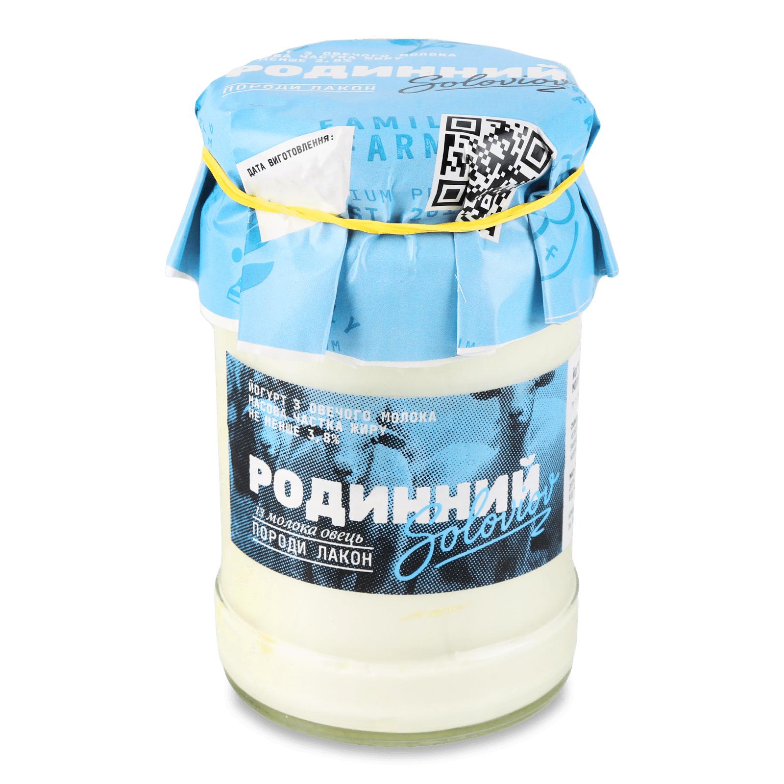 Йогурт ЛТ Soloviov Родинний з овечого молока 3,8% - 1
