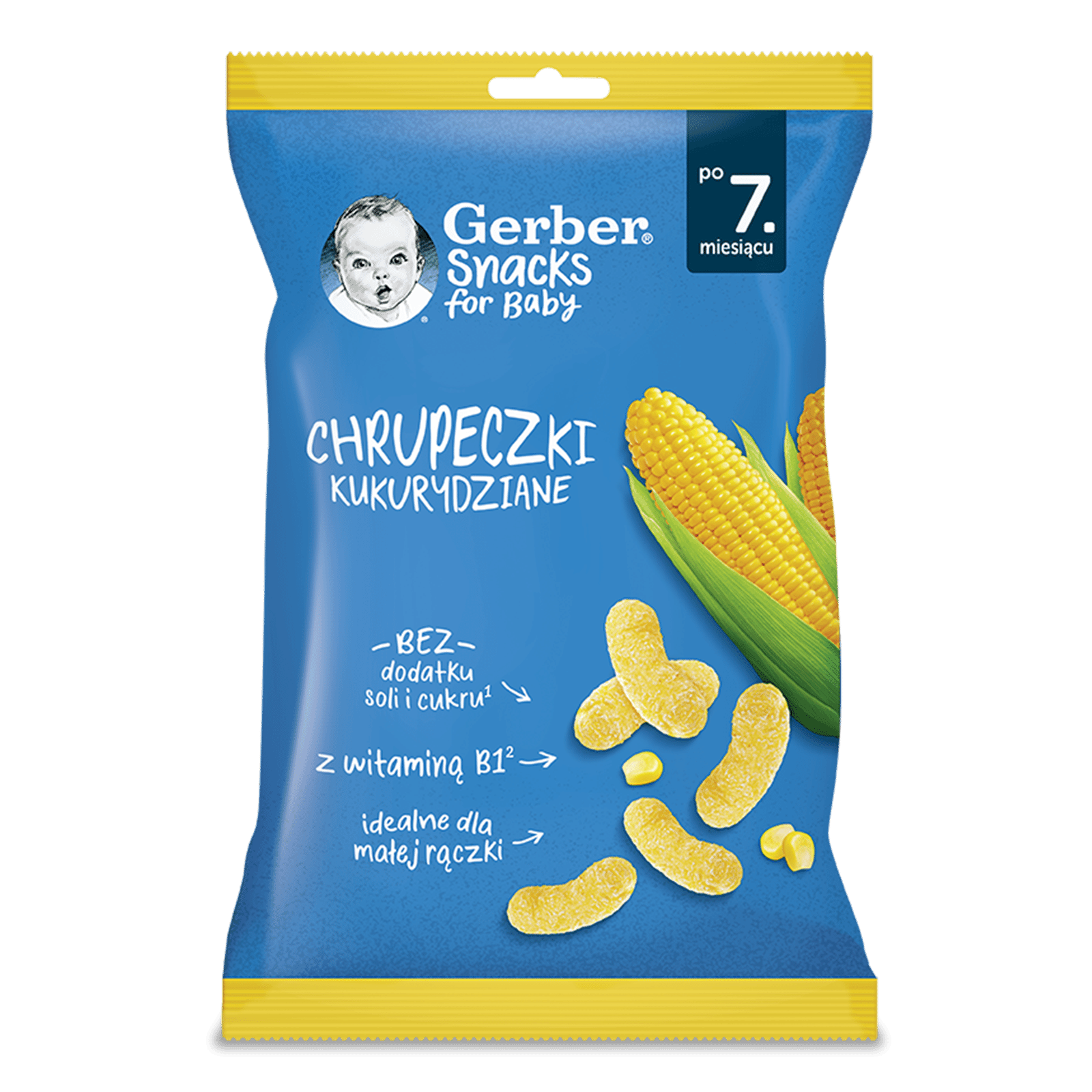 Снеки Gerber кукурудзяні для дітей від 7 місяців - 1