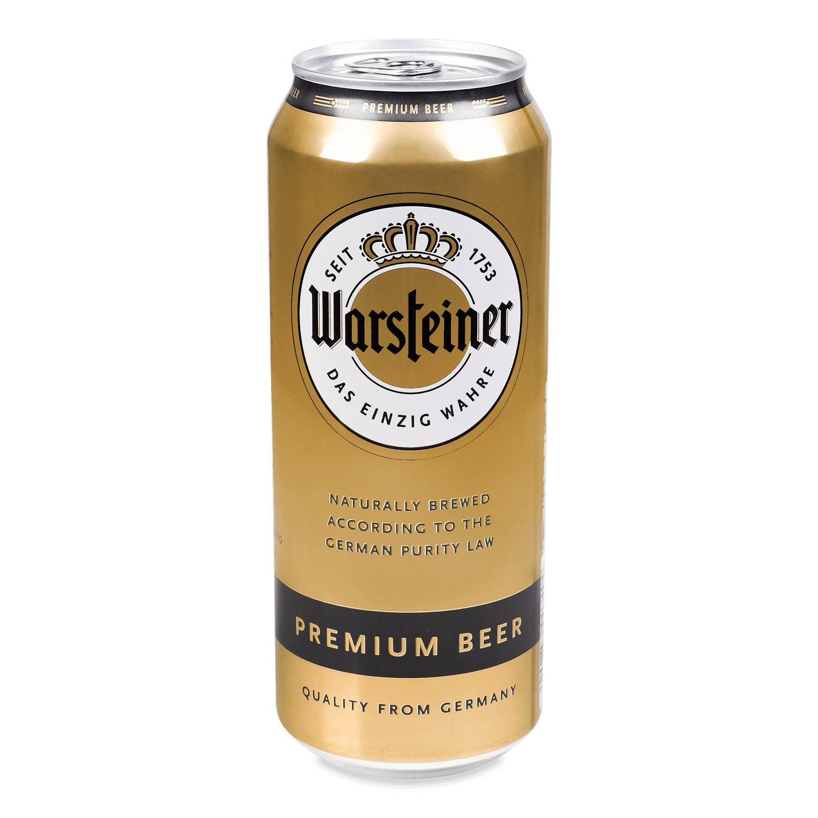 Пиво Warsteiner «Преміум» світле з/б - 1