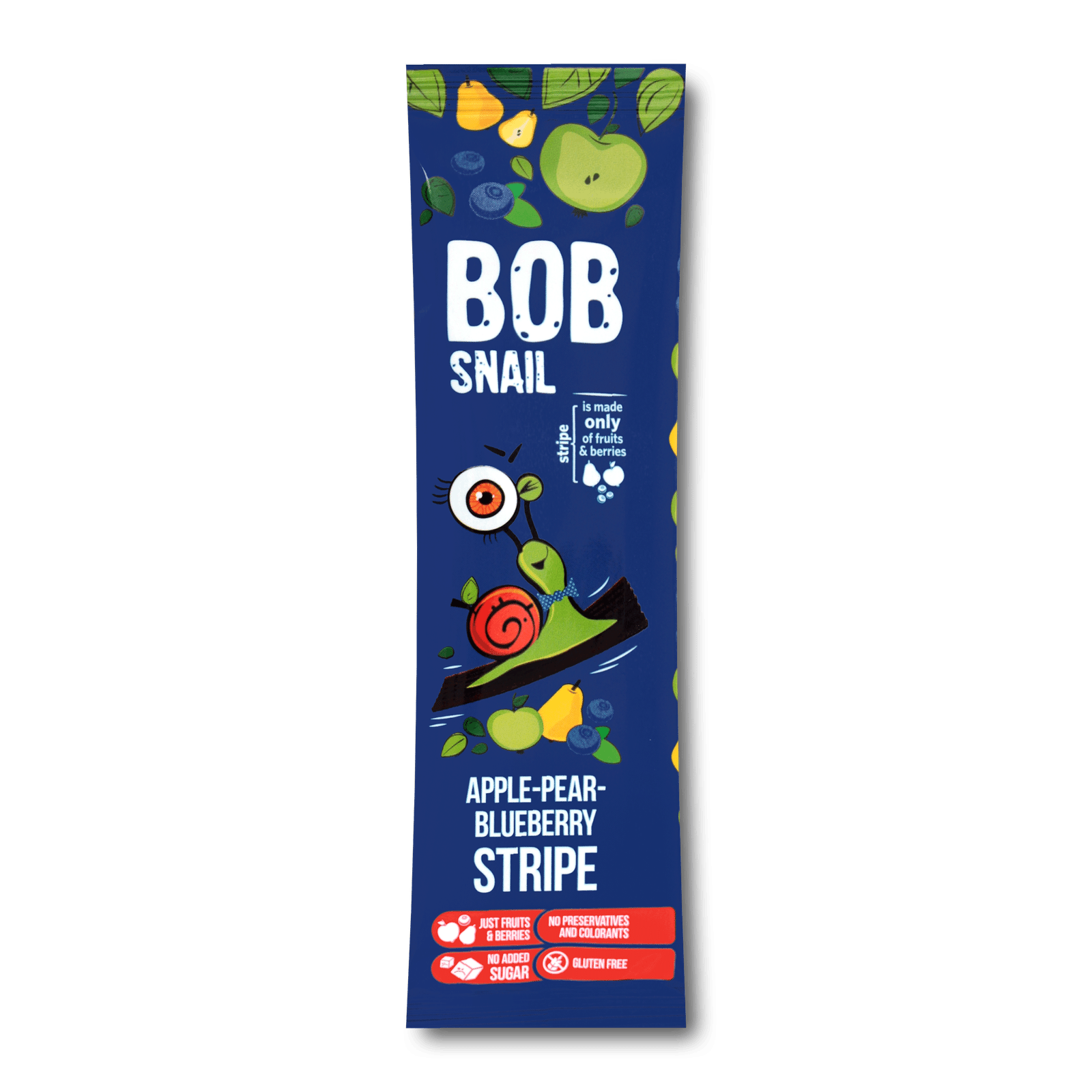Цукерка Bob Snail яблучно-грушево-чорнична - 1