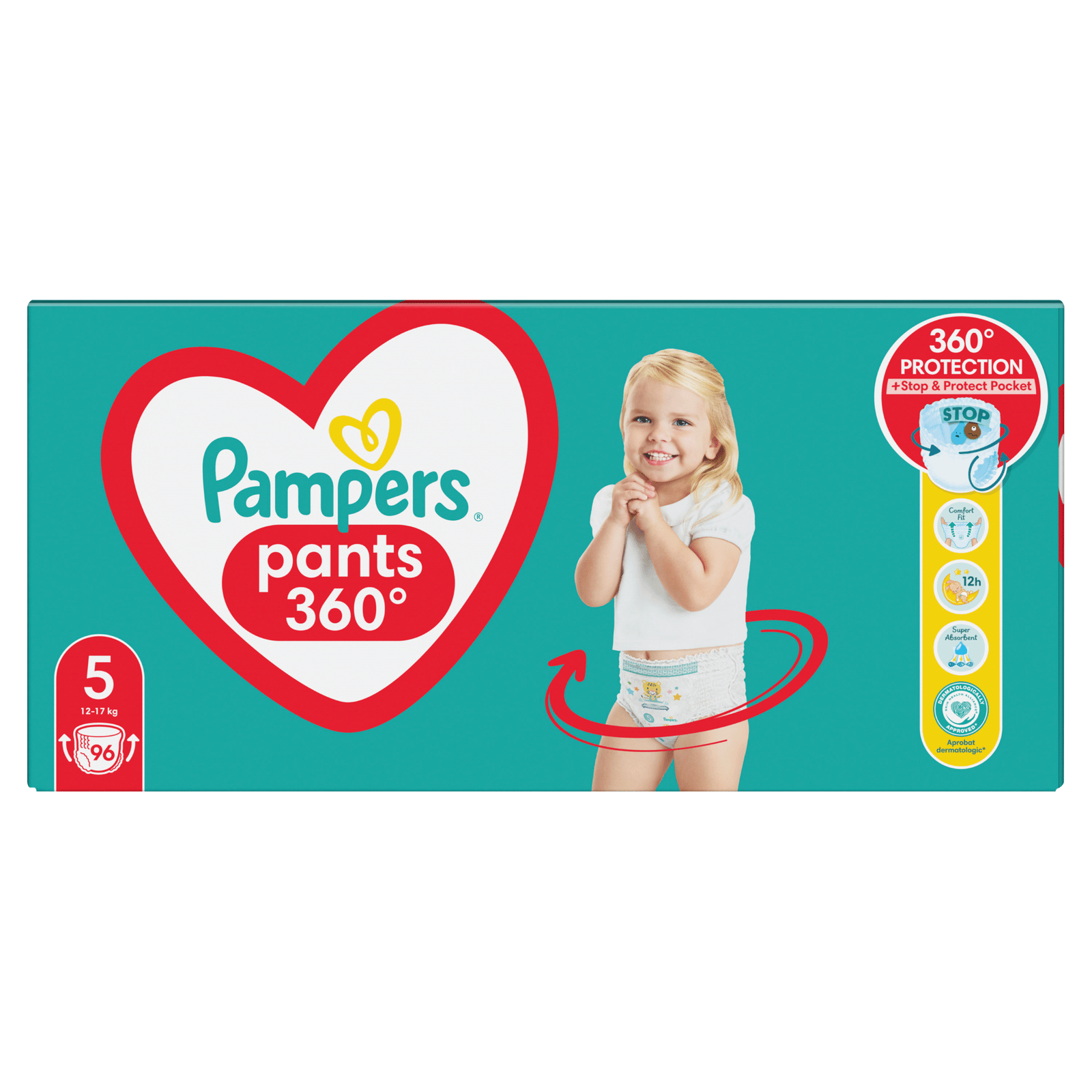 Підгузки-трусики Pampers Pants 5 (12-17 кг) - 2