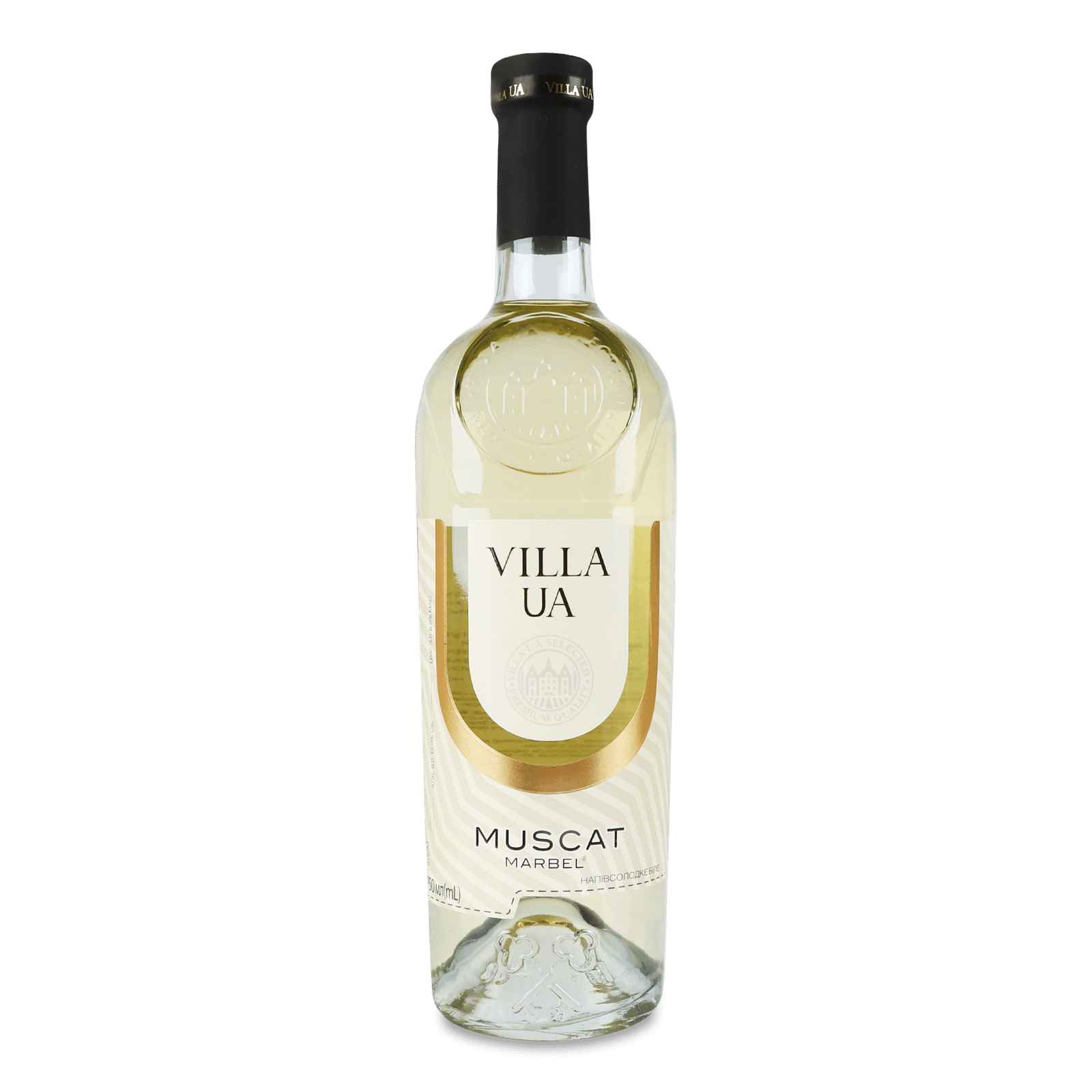 Вино Villa UA Мускат біле напівсолодке - 1
