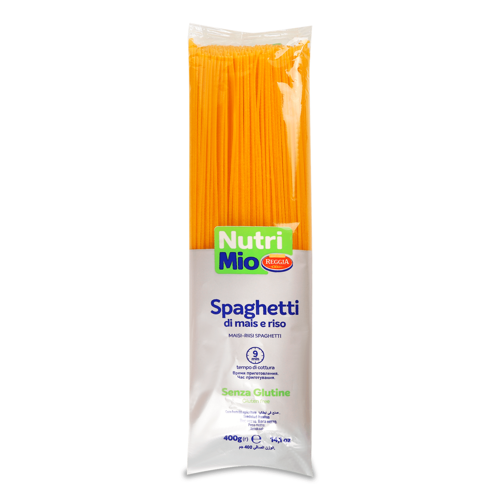 Вироби макаронні Nutri Mio Reggia «Спагетті» без глютену - 1