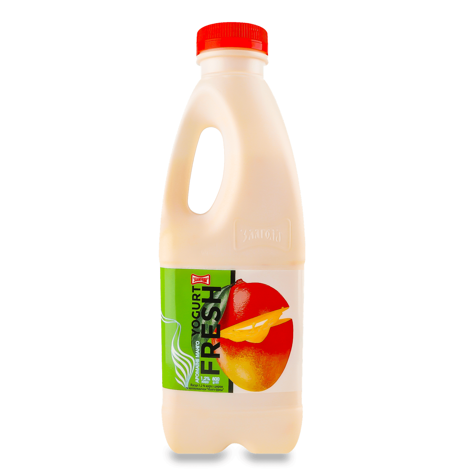 Йогурт Злагода Yogurt Fresh ароматне манго 1,2% - 1