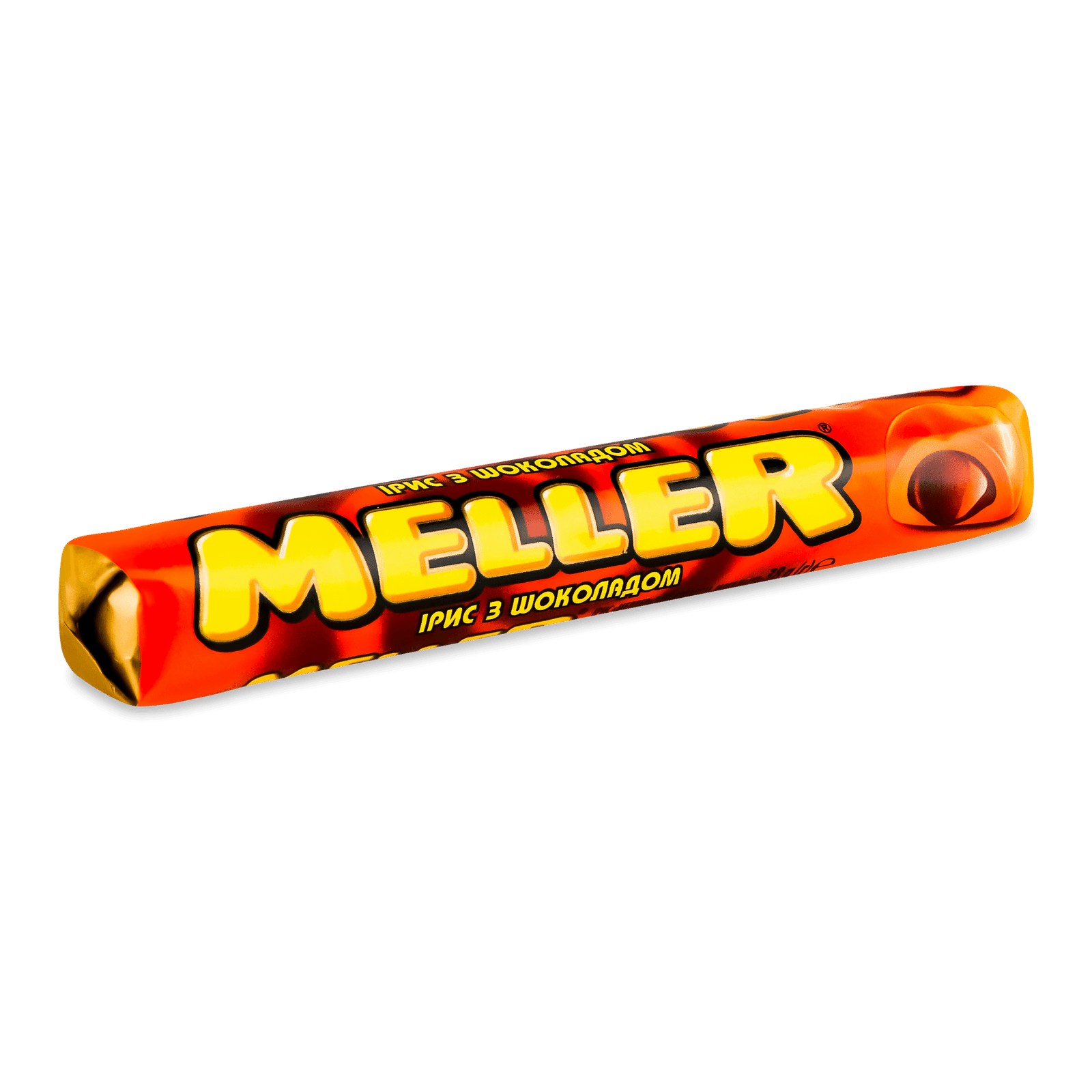 Цукерка Meller ірис з шоколадом жувальна - 1