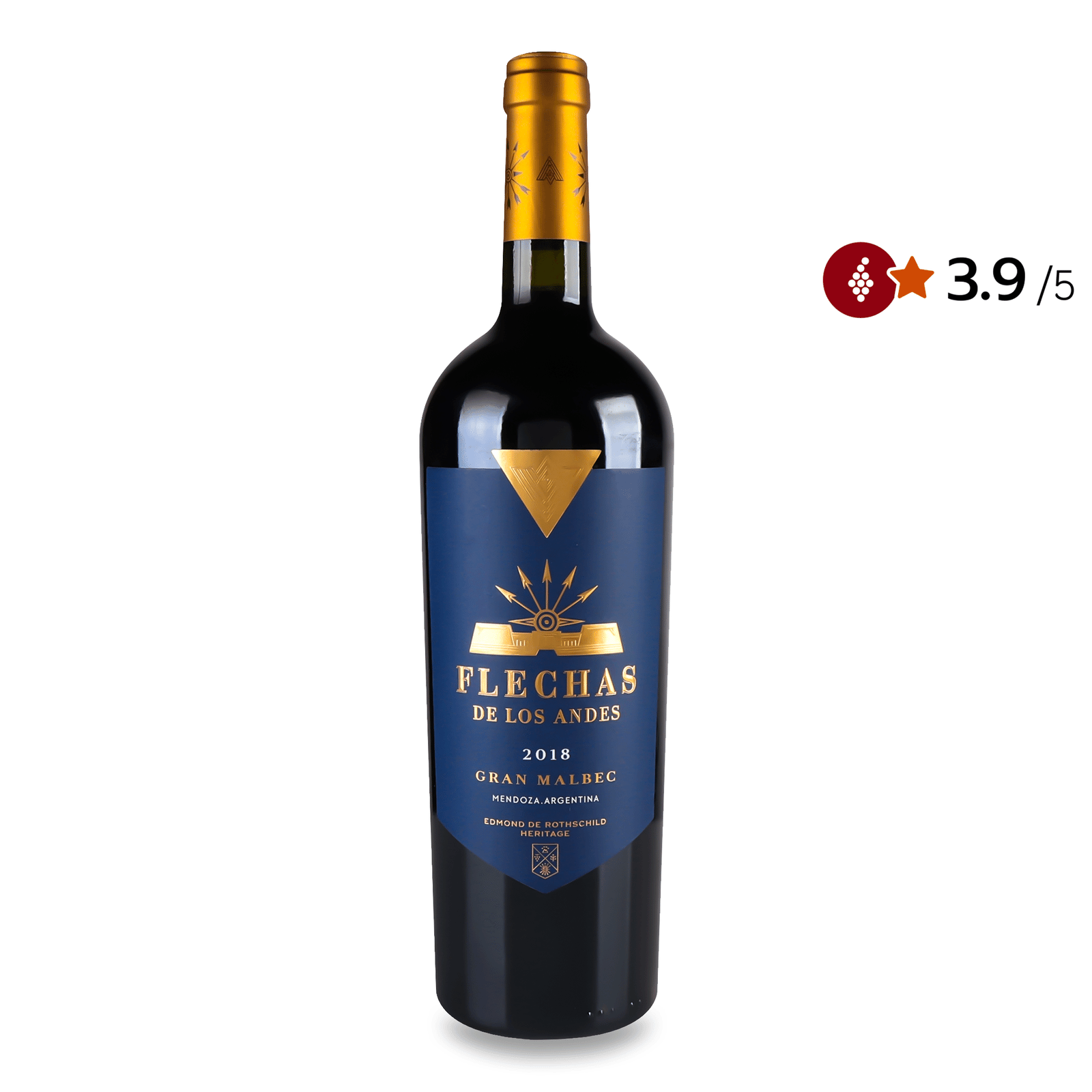 Вино Flechas de Los Andes Gran Malbec - 1