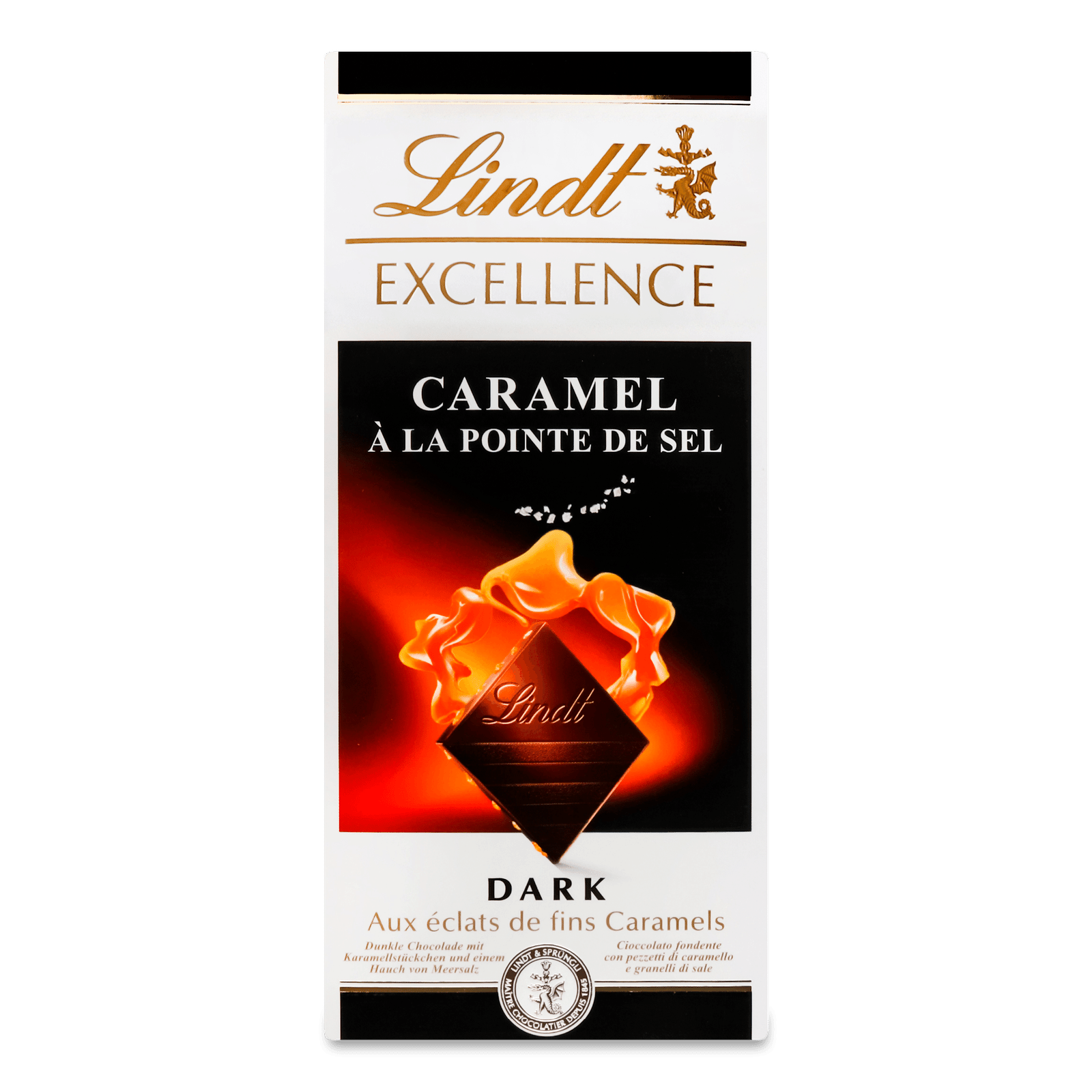 Шоколад темний Lindt Excellence карамель з сіллю - 1